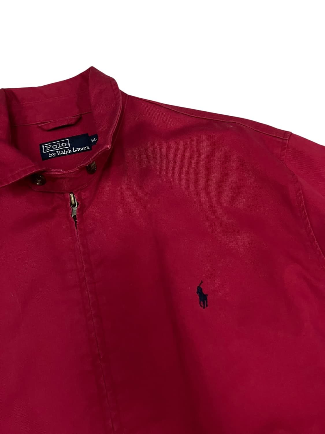 폴로 랄프로렌 레드 봄버 자켓 95 상품이미지2