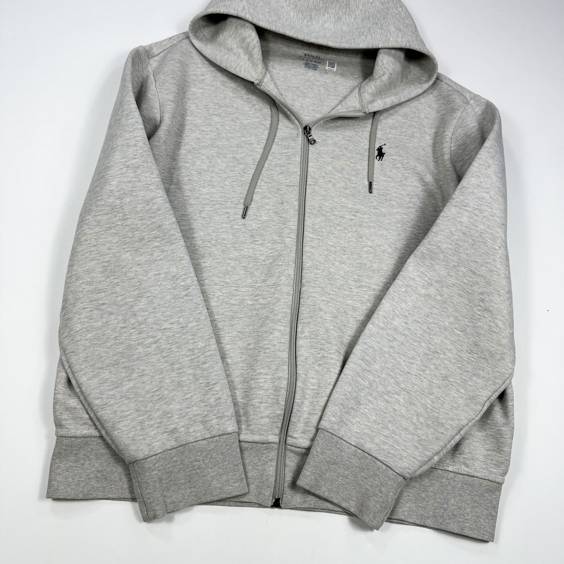폴로 랄프로렌 포니 오트밀 후드집업 (XL) 상품이미지3