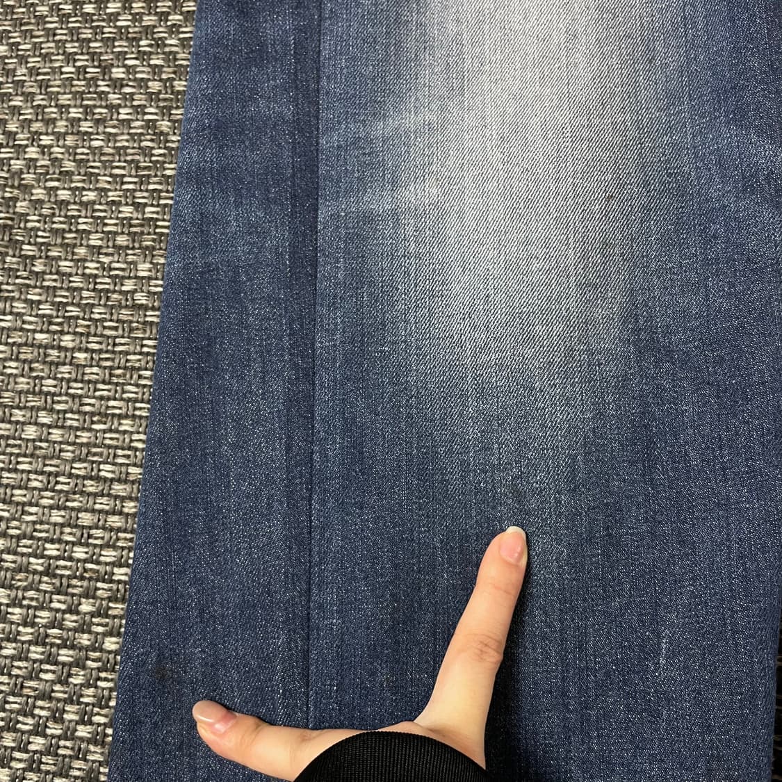 (36) 리바이스 505 중청 워싱 데님 팬츠 상품이미지5