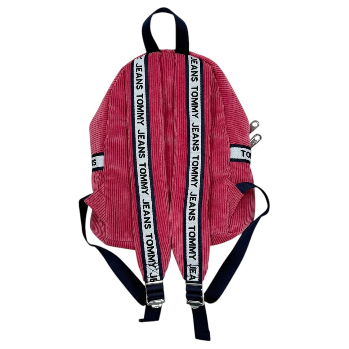 타미힐피거 타미진스 레귤러 코듀로이 테이프 미니백팩 가방 핑크 상품이미지3