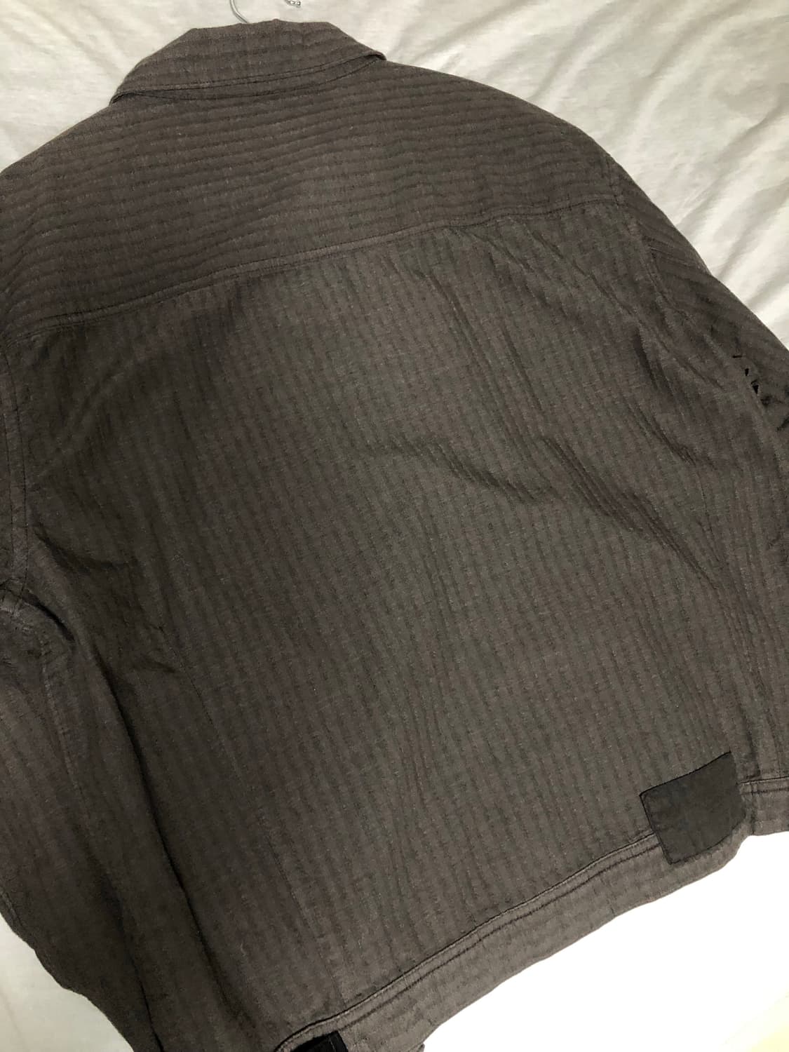 3) 폴리테루 라이트 크러커 스트라이프 차콜 상품이미지3