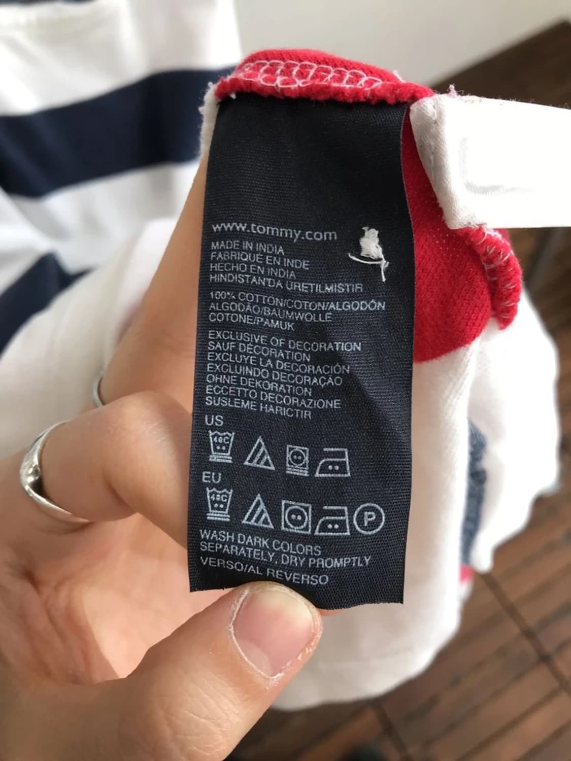 Tommy Hilfiger Stripe Polo Shirt 상품이미지8