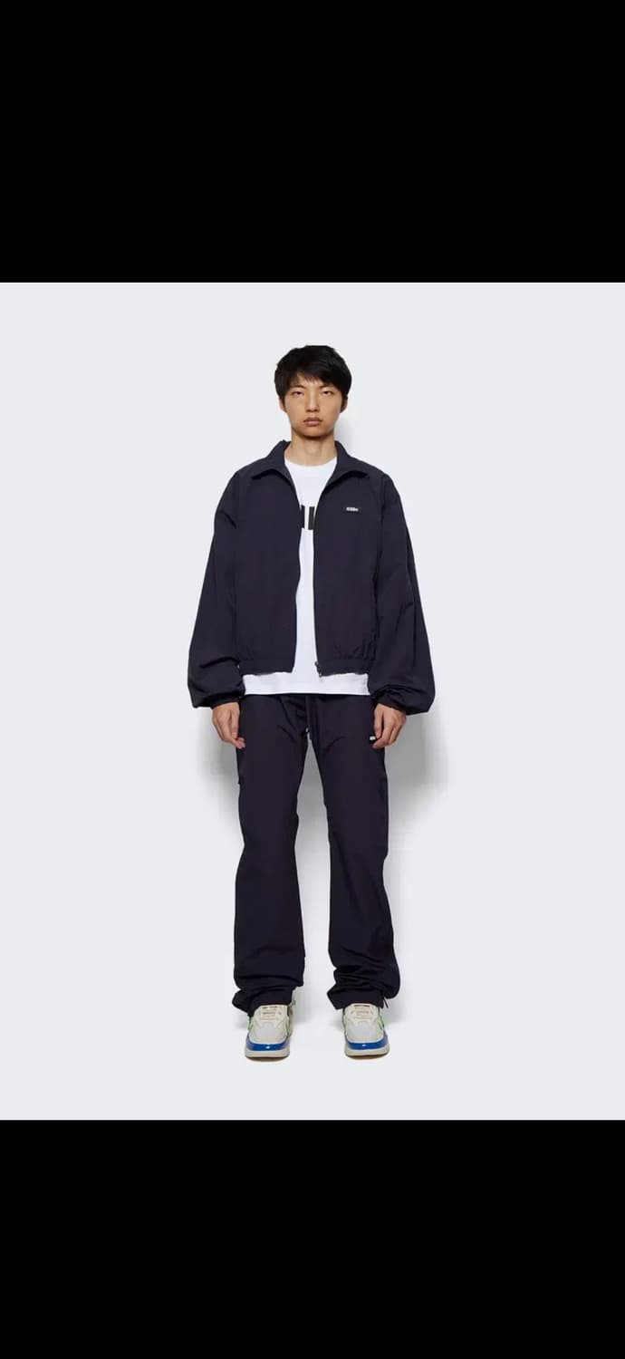 032C 하이넥 슬리브 트랙자켓 다크풀럼  M 상품이미지3