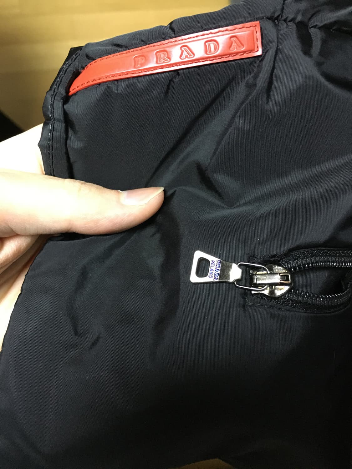 프라다 스포츠 하이넥 봄버 자켓 상품이미지6