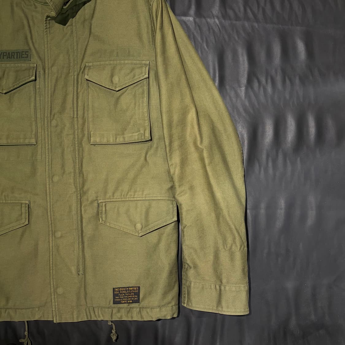 와코마리아 카키 필드자켓 상품이미지6