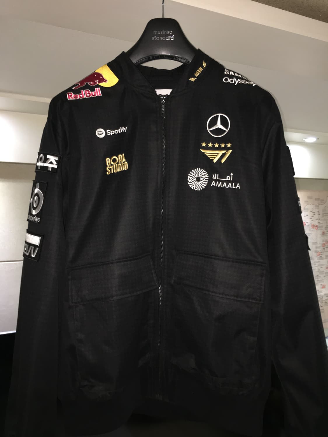 T1 티원 2025 월즈 유니폼 자켓 XL 노마킹 상품이미지1