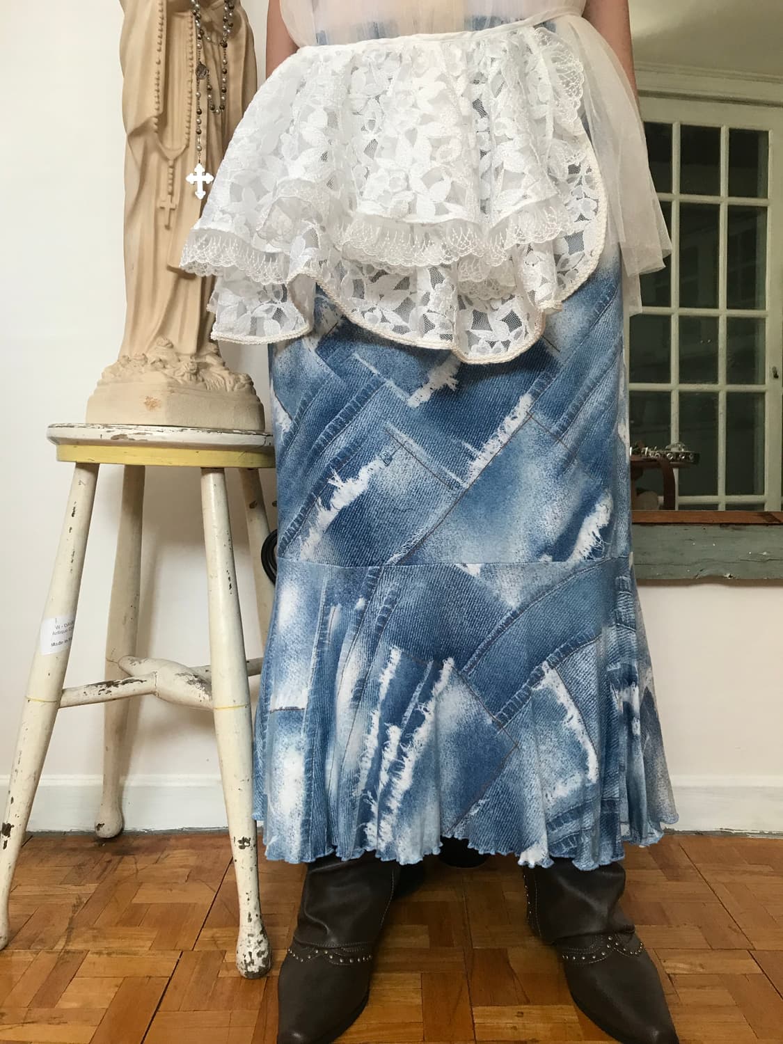 vintage pattern skirt (free) 상품이미지2
