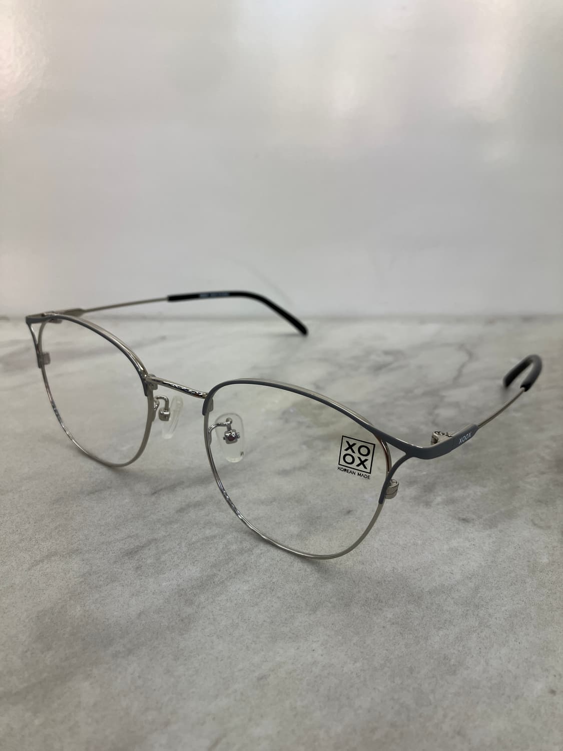 XOOX 그레이실버 웰링턴 메탈테 안경 상품이미지10