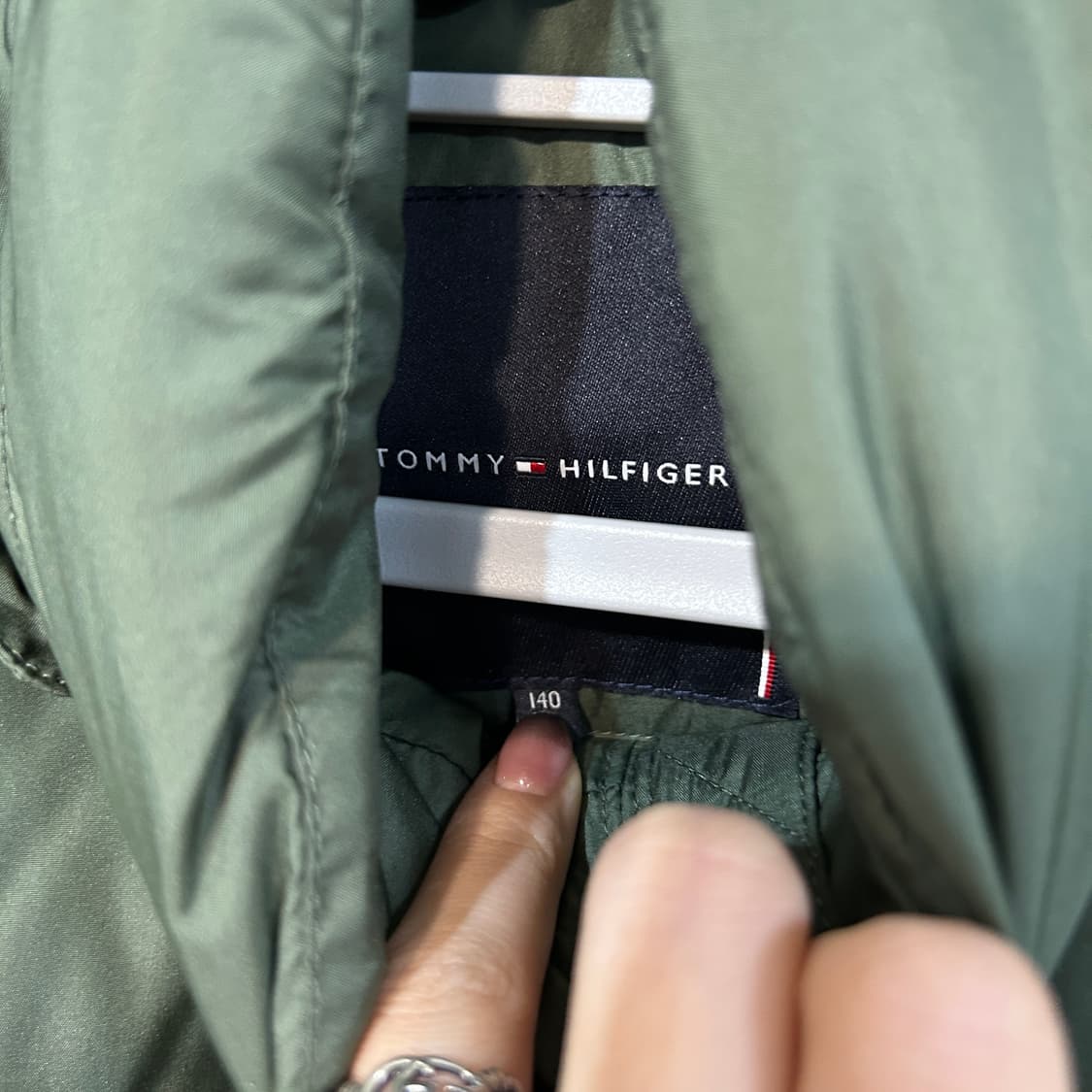 타미힐피거 키즈 덕다운 롱패딩 140 상품이미지2