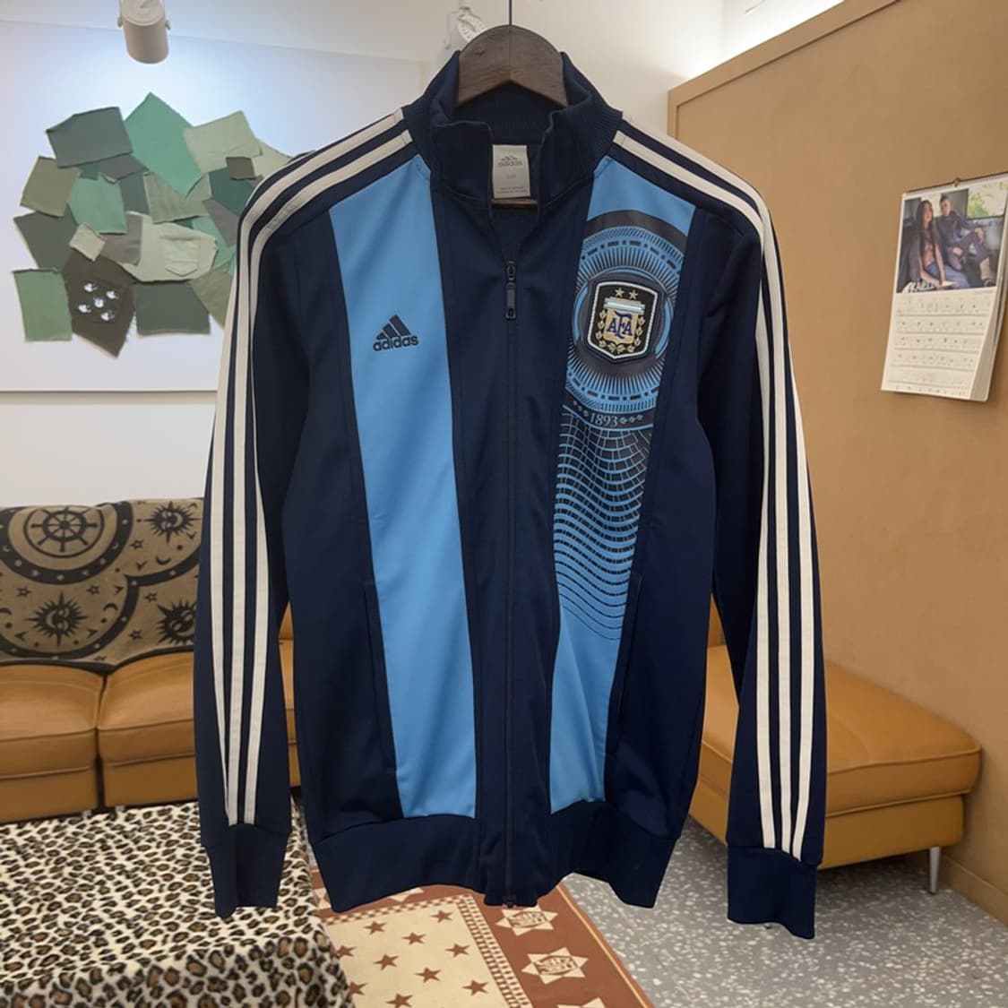 아디다스 아르헨티나 AFA 희귀 트랙탑 져지 집업 95 C08976 상품이미지3