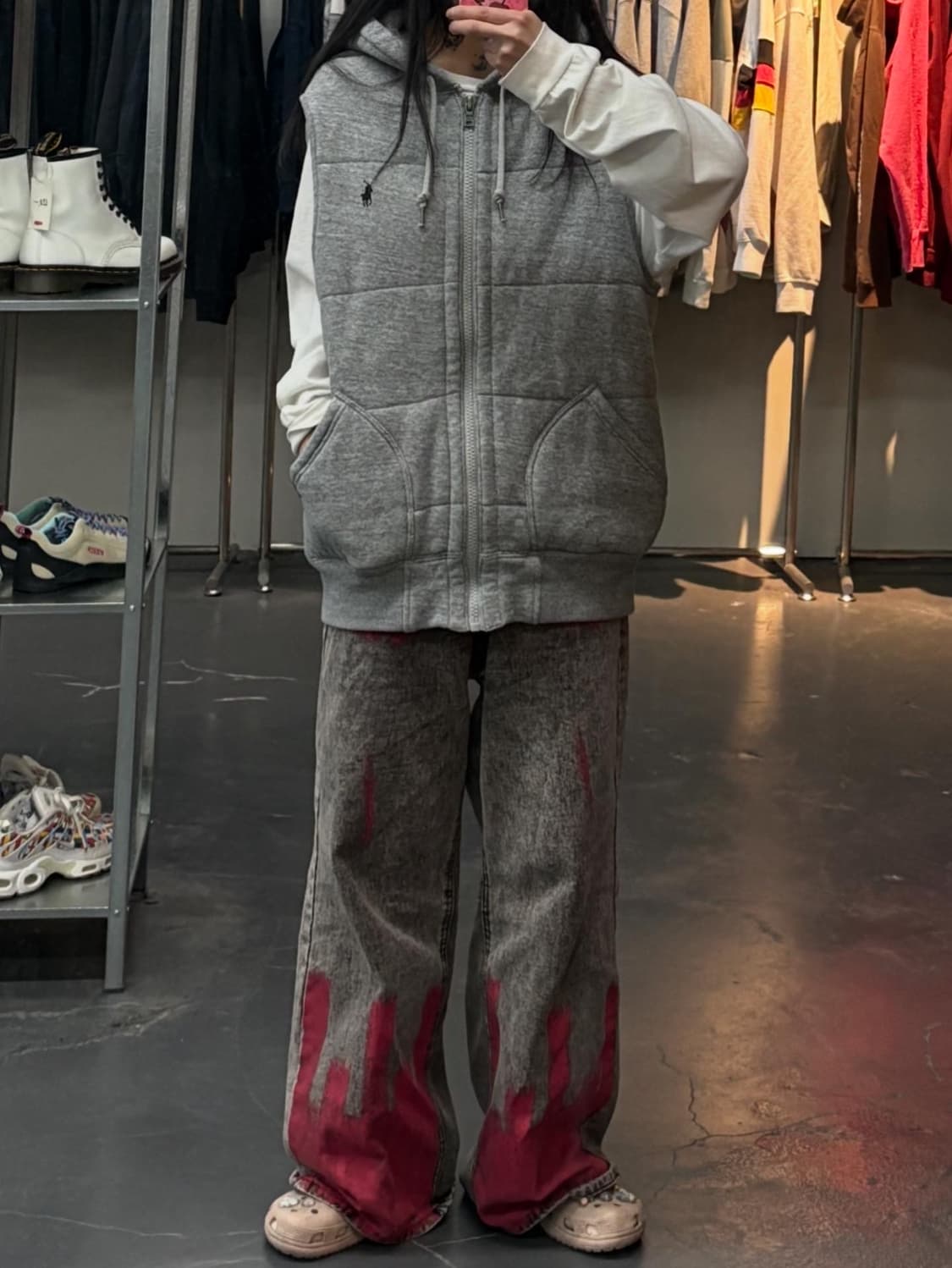 폴로랄프로렌 써멀 후드 베스트 A3430 상품이미지1