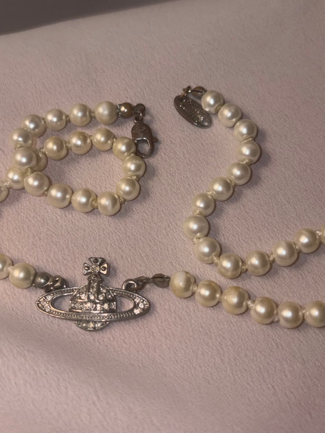 비비안웨스트우드 펄 목걸이 정품 상품이미지2
