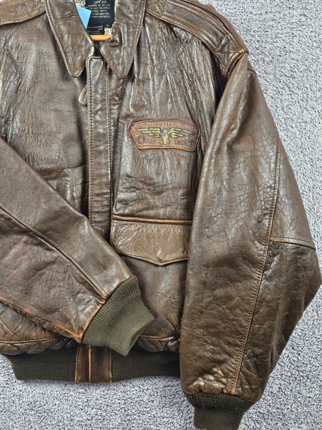 아비렉스 할리우드 엣 워 A-2 가죽 자켓 ( S ) / 11280 상품이미지5