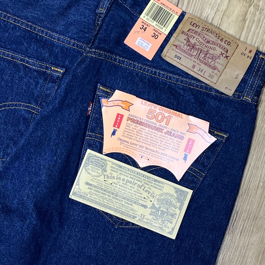 00s 리바이스501 데드스탁 [34x30] 상품이미지3
