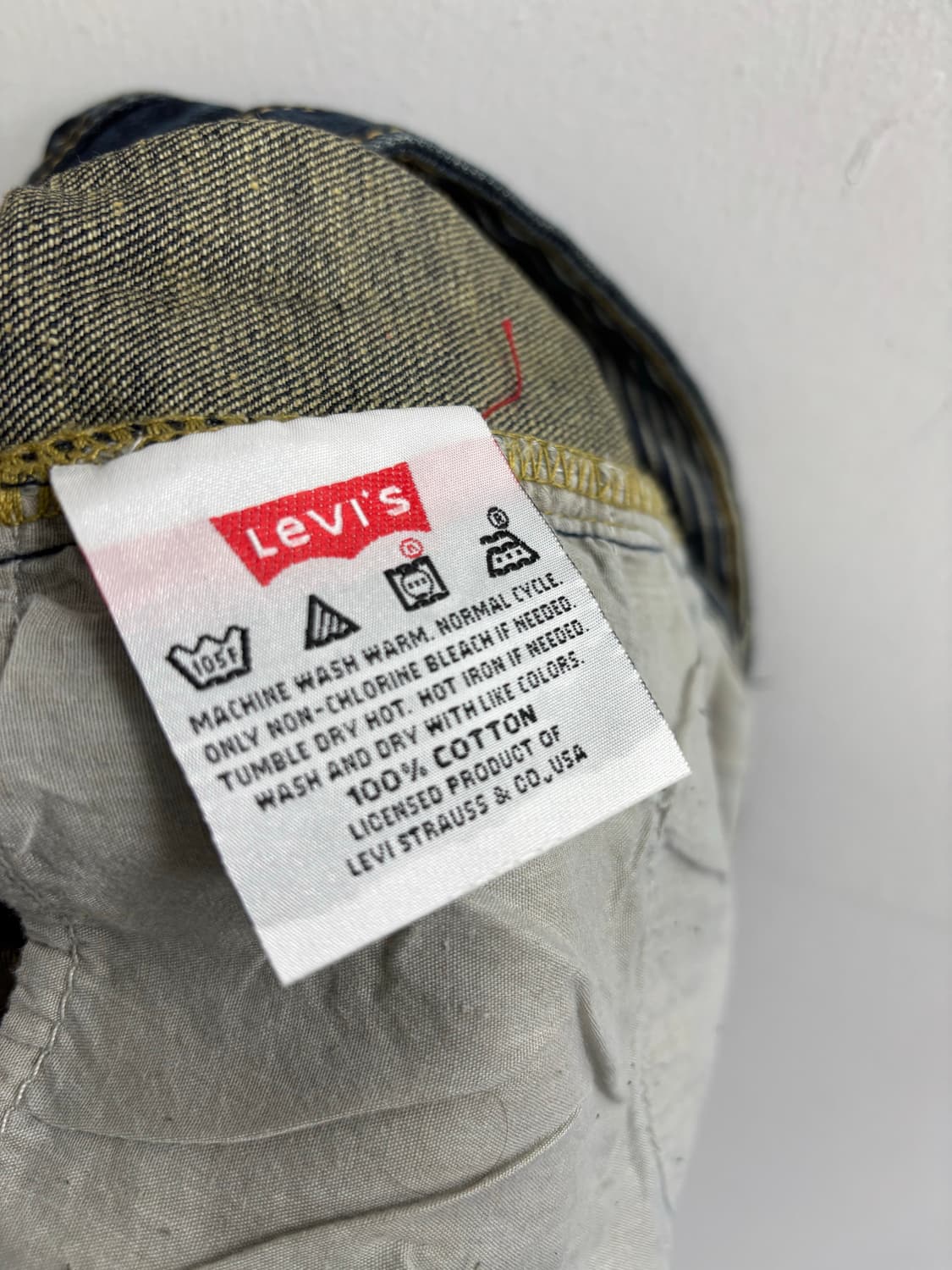 리바이스(Levi's) 빈티지 501 인디고 커스텀 데님 상품이미지5
