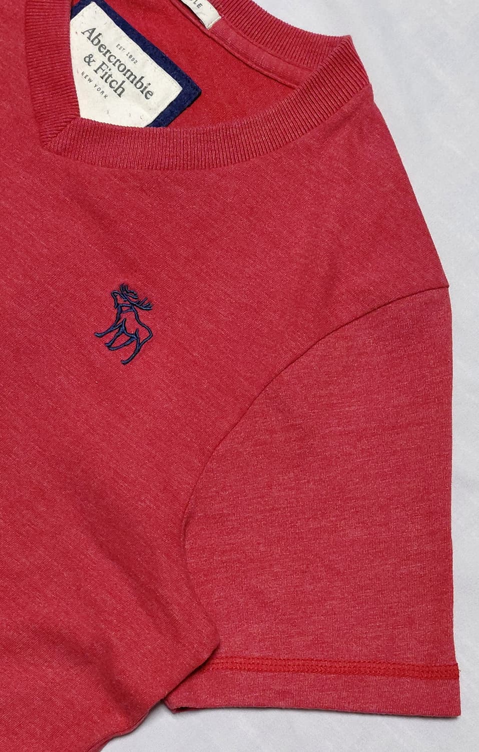 아베크롬비 & 피치 정품 머슬 핏 브이넥 반팔 티셔츠 (XL) 상품이미지5