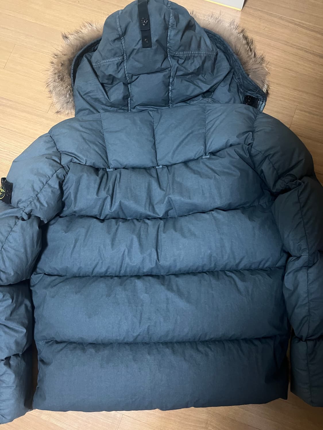 스톤아일랜드 레진 포플린 패딩 XL 상품이미지4