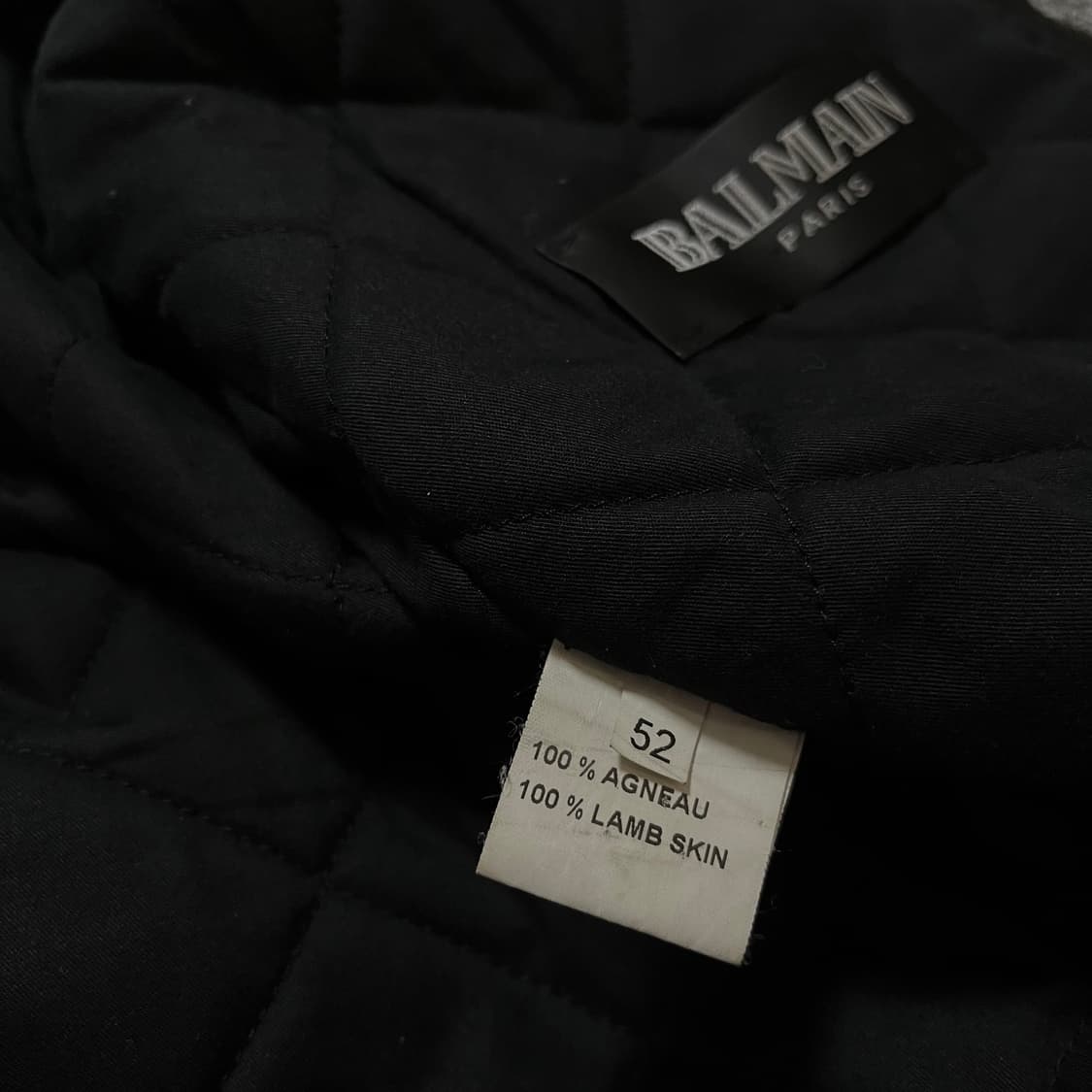 00s vintage BALMAIN 스웨이드 자켓  상품이미지4