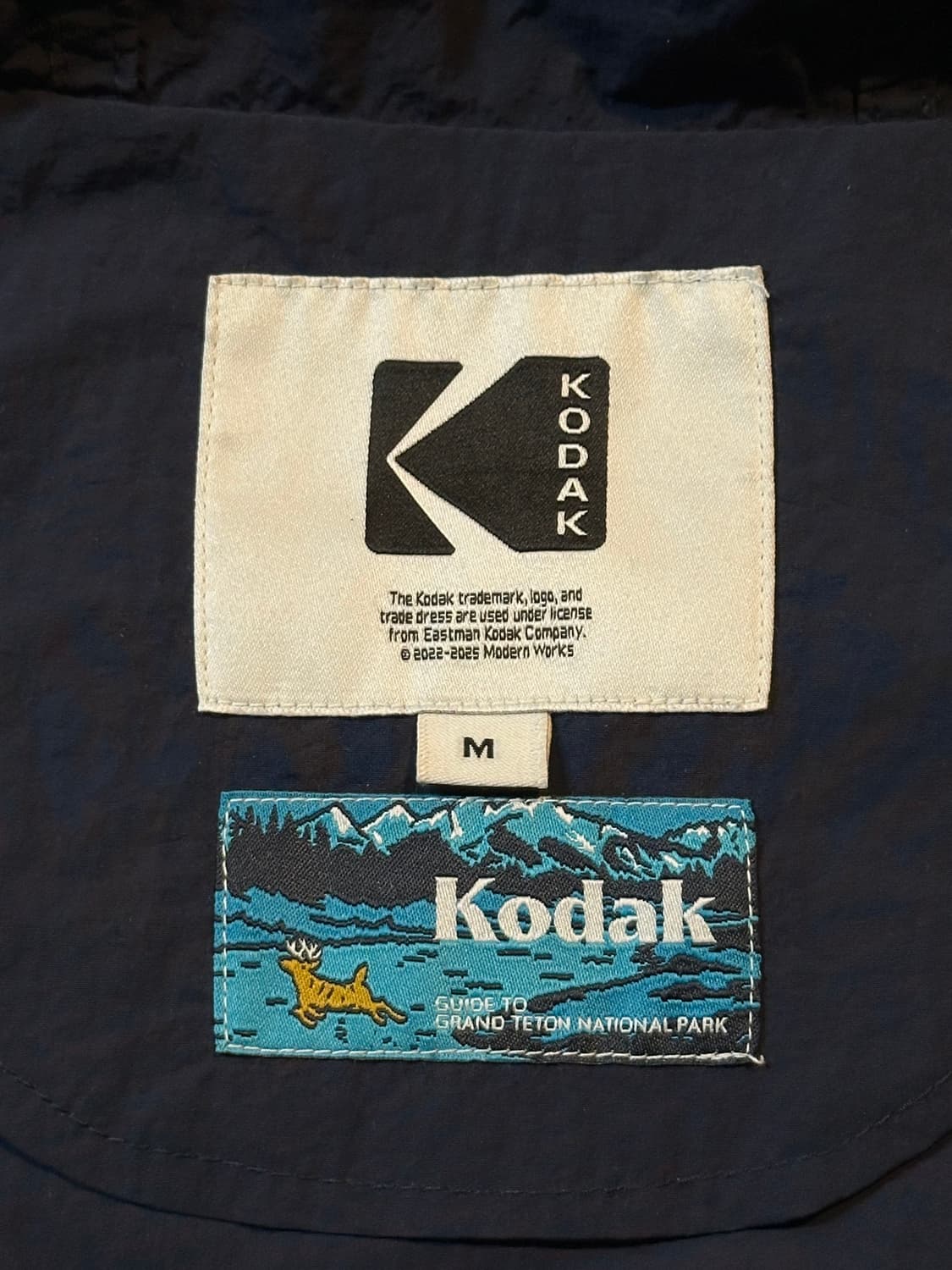 코닥 KODAK 씨너리 컬러블록 아노락 자켓 상품이미지5