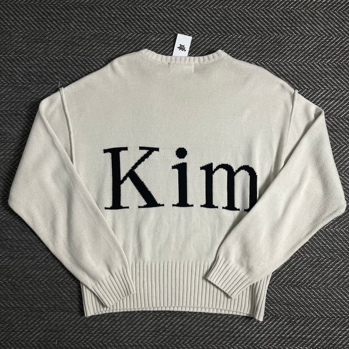 마뗑킴 빅로고 박시핏 니트o 3465 상품이미지4