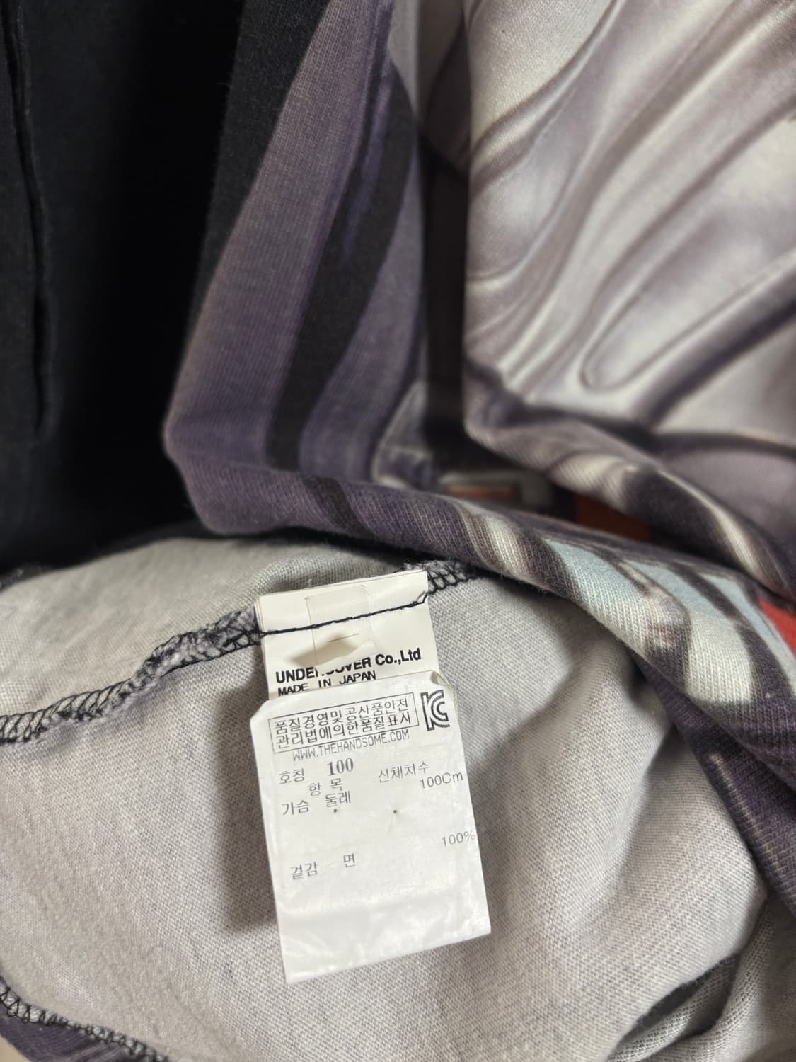 언더커버 16SS 스타워즈 다스베이더 티셔츠 상품이미지4