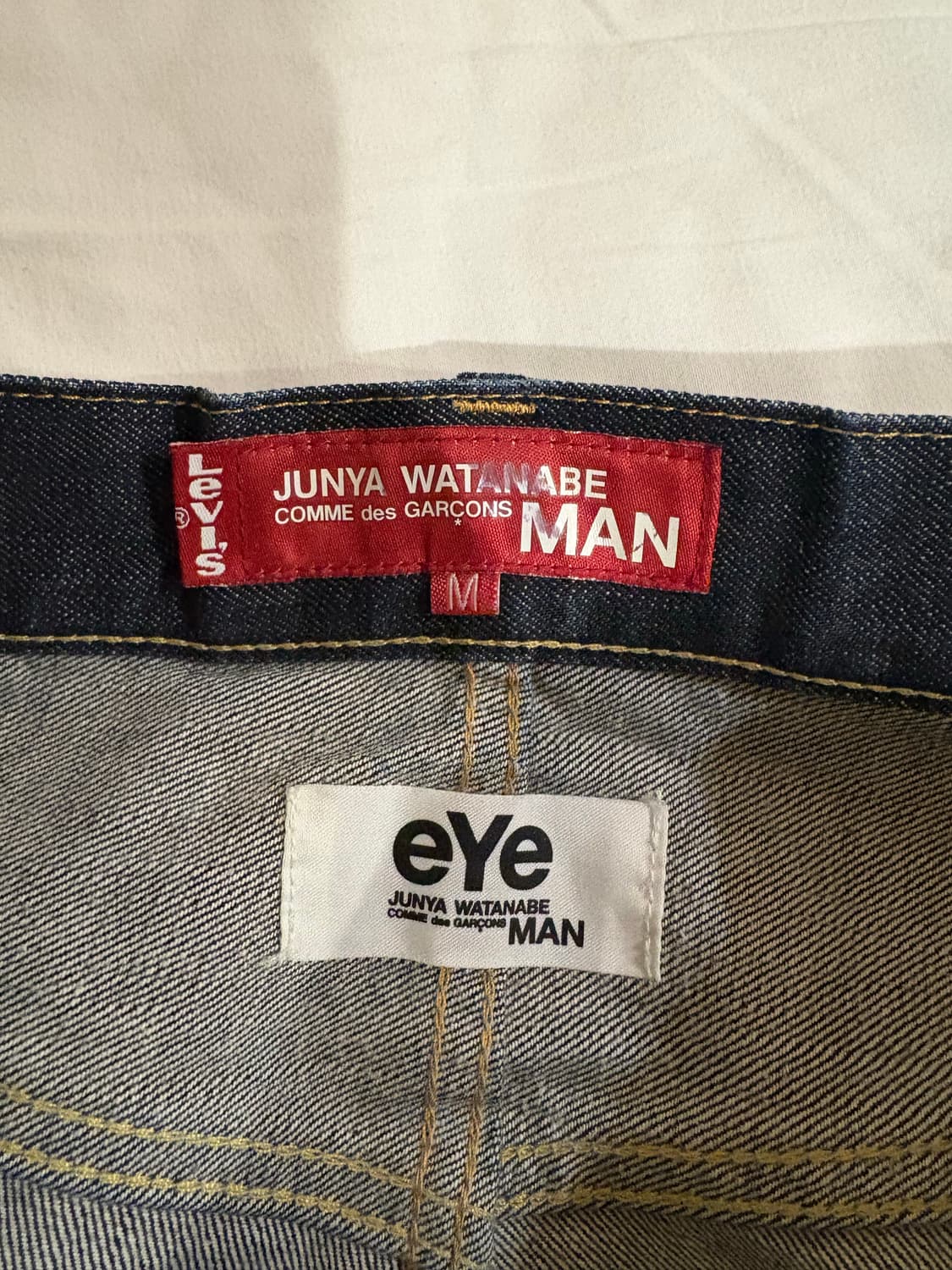 (m) 꼼데 준야 와타나베X리바이스 503 데님 상품이미지3