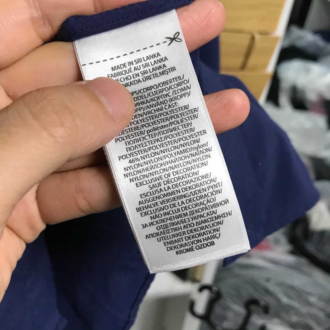 폴로 랄프로렌 상태에이급 네이비셔츠 상품이미지4