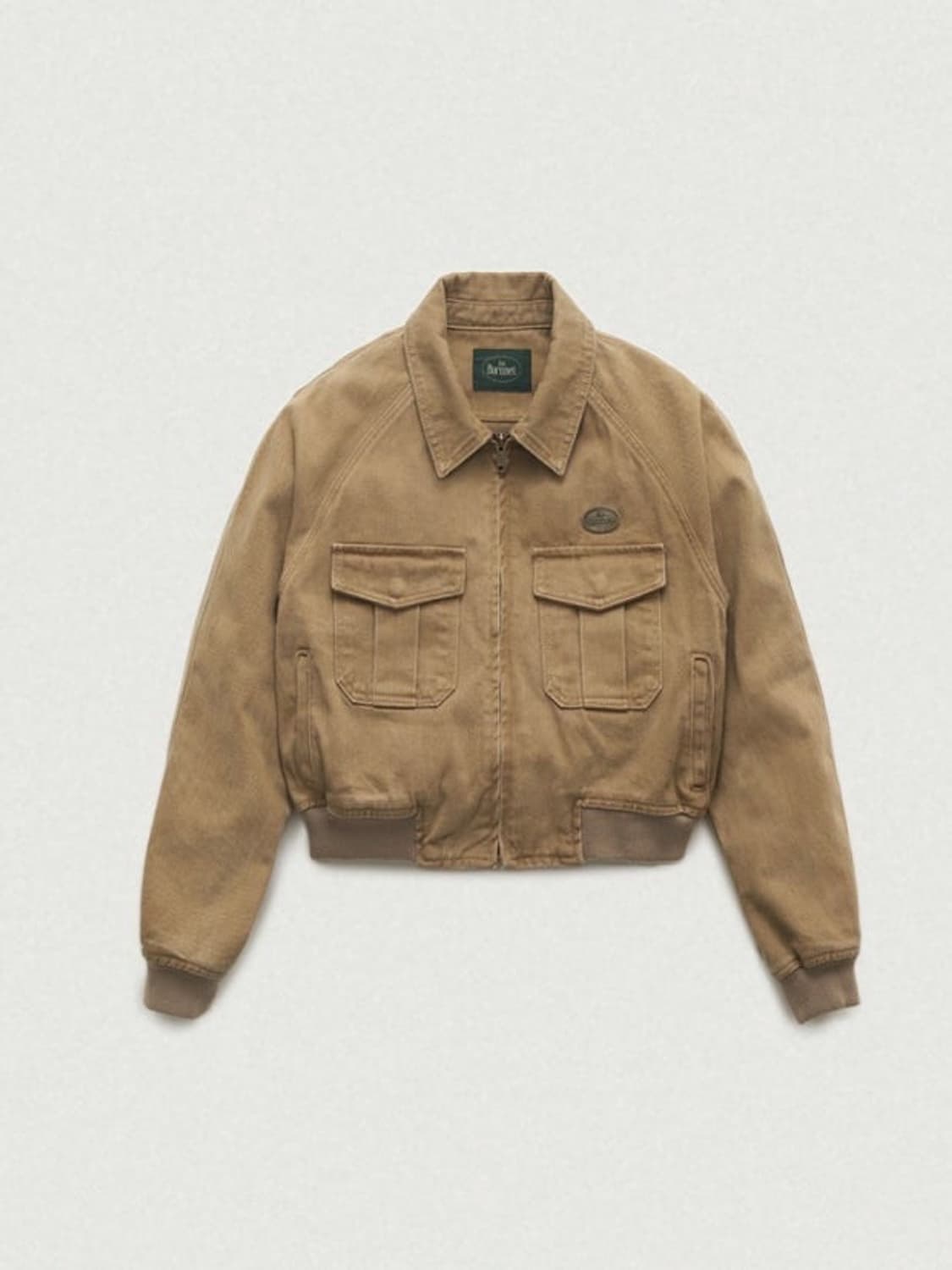 더바넷 Tessie Cotton Blouson_Camel 블루종 자켓 상품이미지1