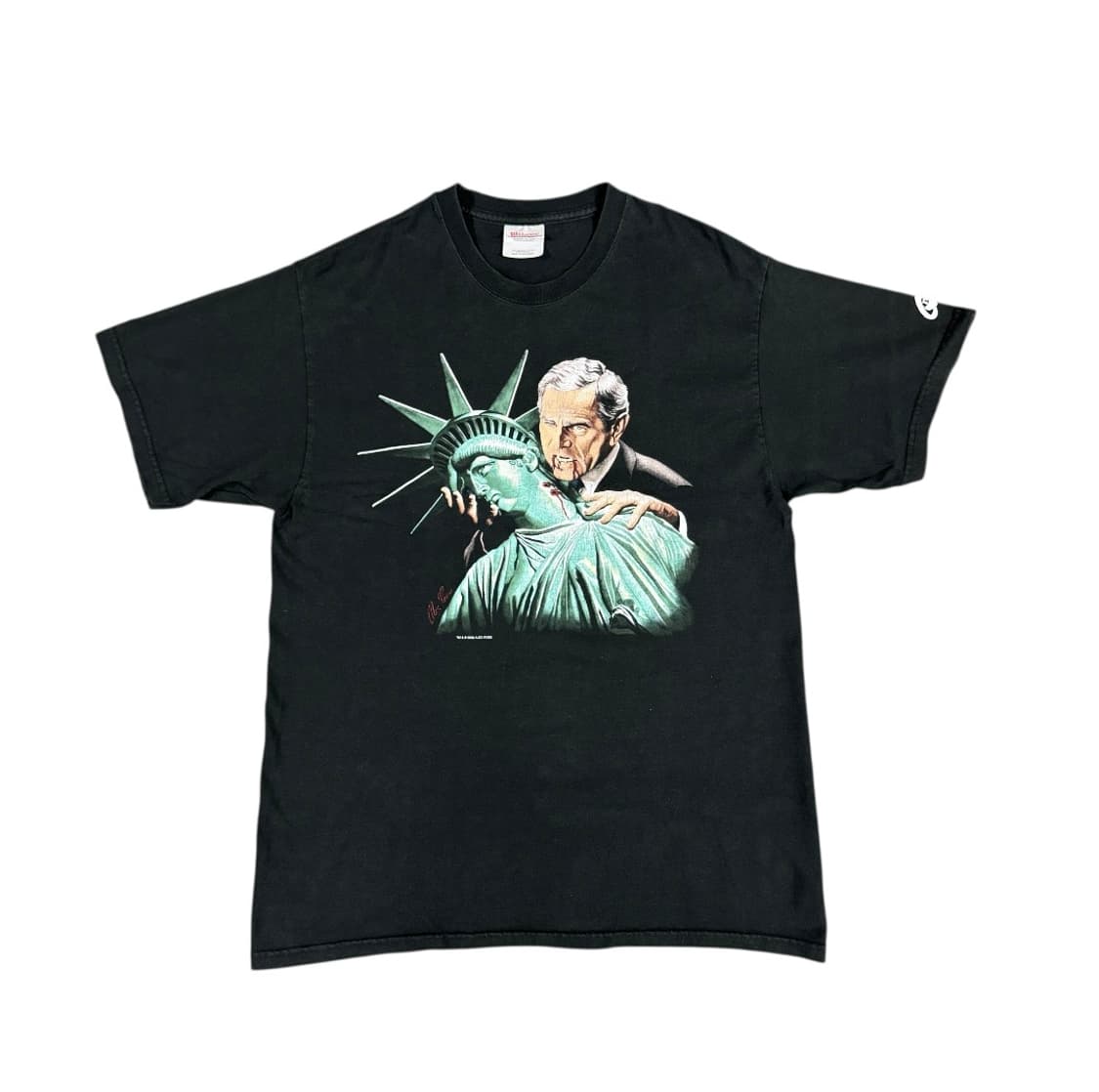 빈티지 2005 알렉스로스 부시 뱀파이어 티셔츠 상품이미지1