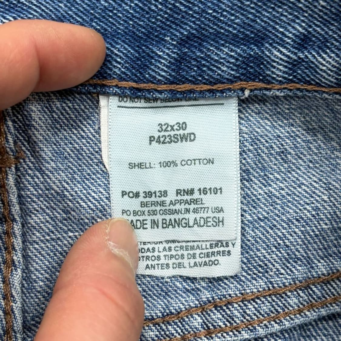 베른 데님 카펜터 팬츠 v2950 상품이미지8