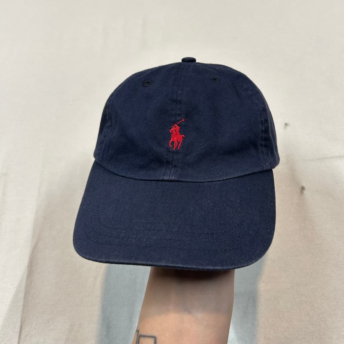 폴로 랄프로렌 네이비 볼캡 모자 상품이미지1