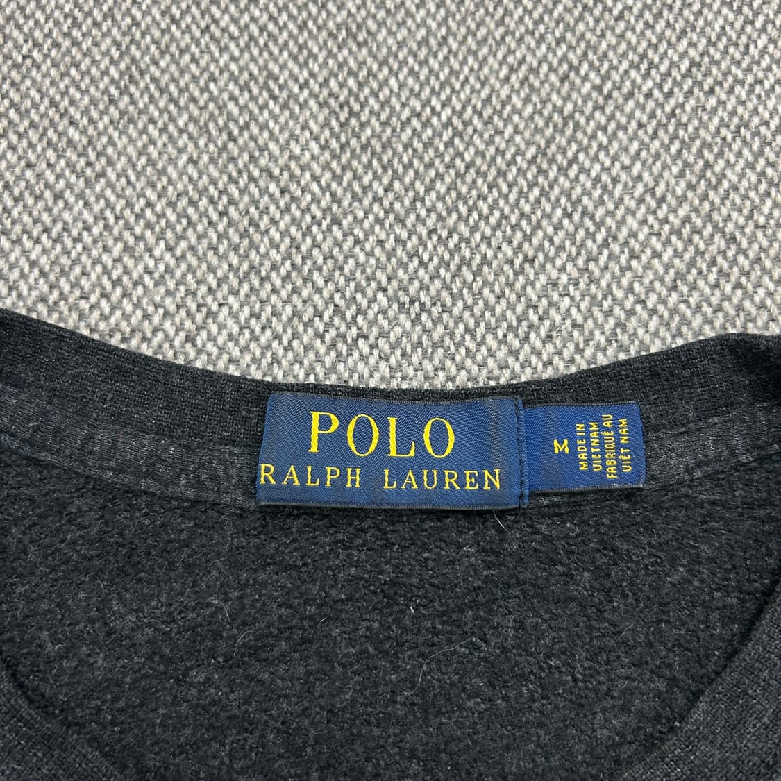 폴로 스몰포니 차콜 맨투맨(M) 상품이미지2