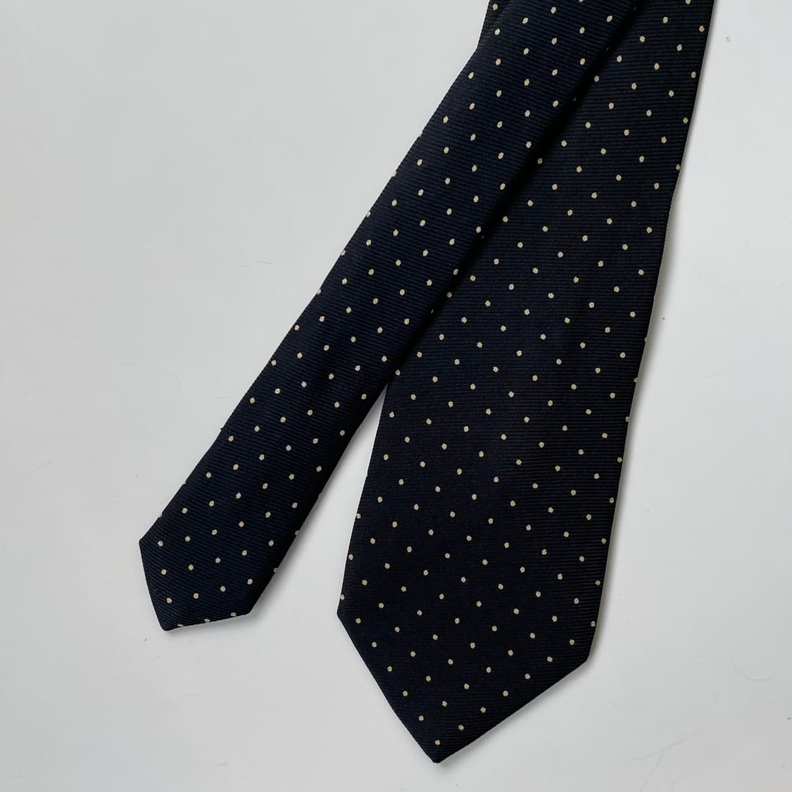 폴로 랄프로렌(POLO) 명품 정품 블랙 도트넥타이8.2cm 상품이미지1