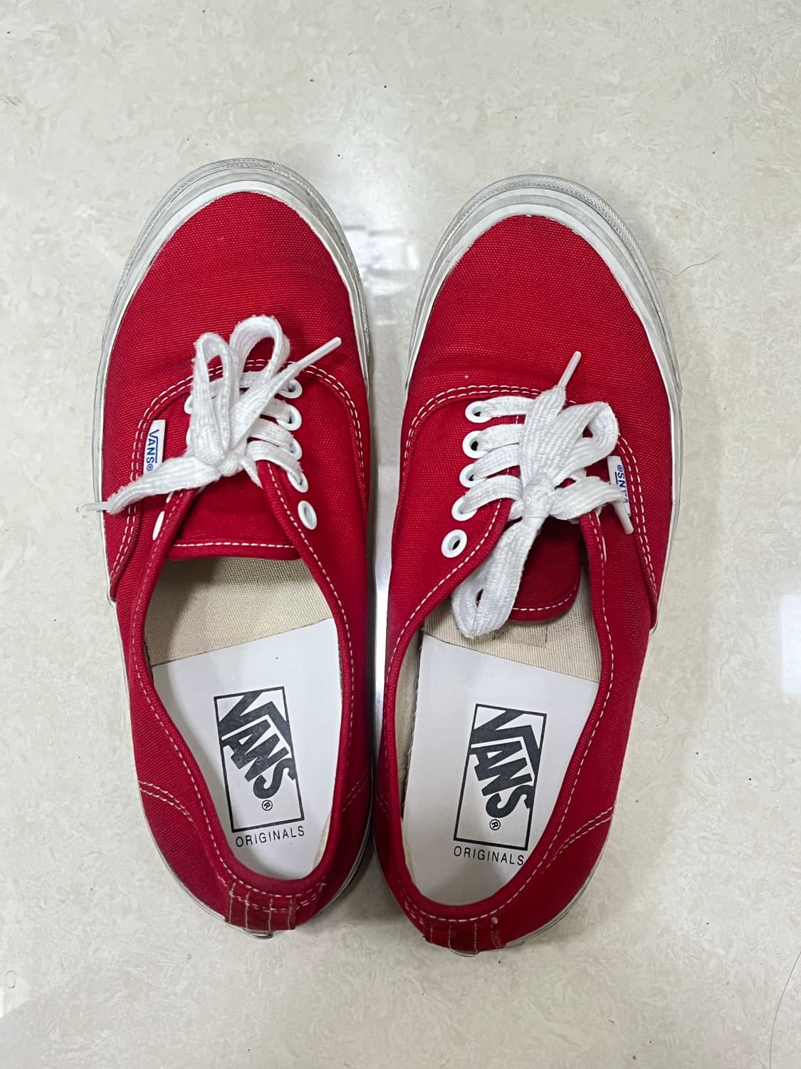 반스 어센틱 볼트 레드 260 상품이미지1