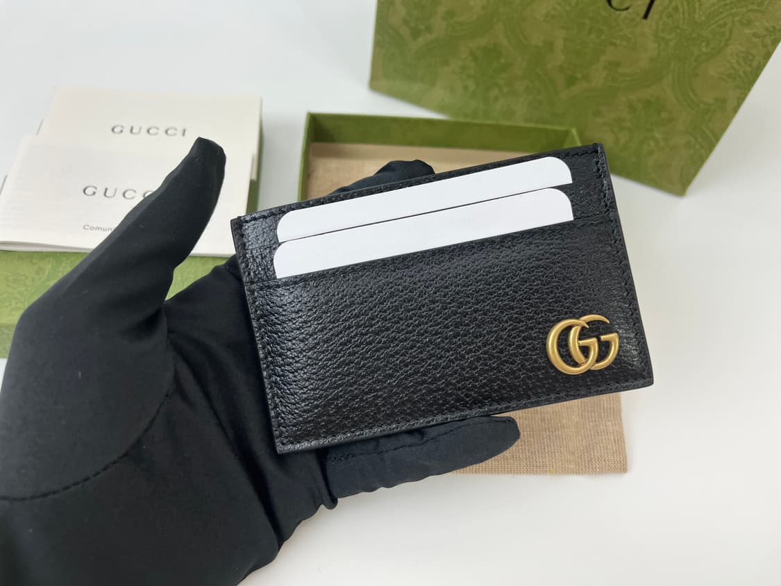 구찌 마몬트 금장 더블 카드홀더 상품이미지4