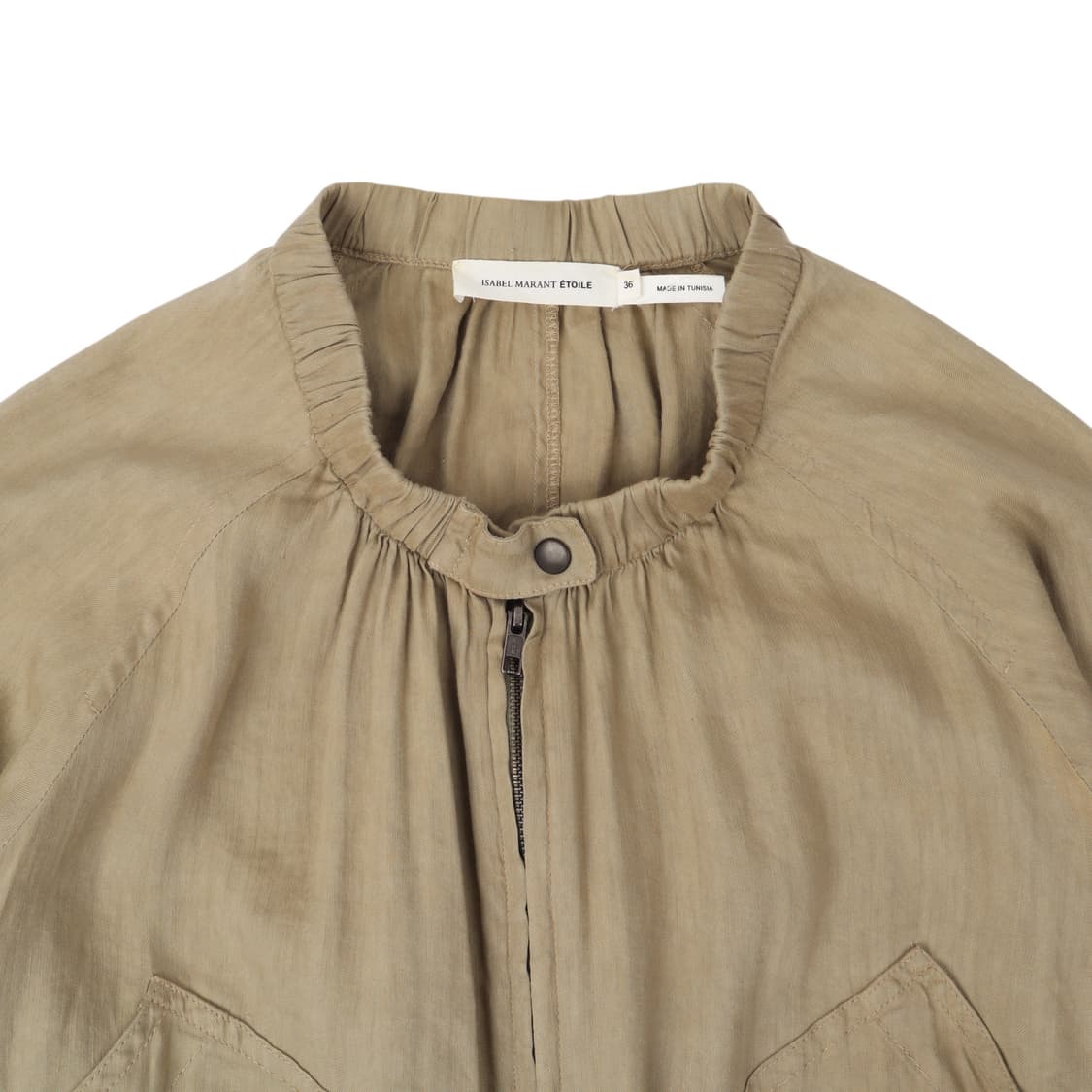 이자벨마랑 라이트카키 린넨 자켓 상품이미지2