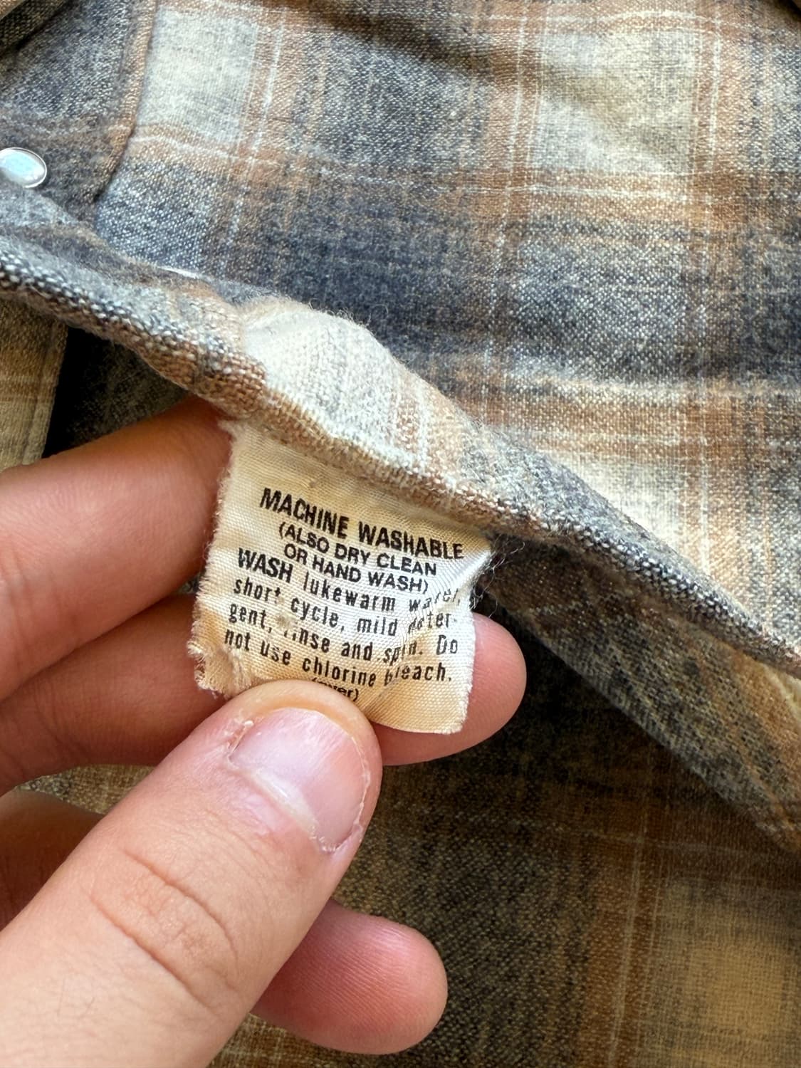 Pendleton Wool Western Check Shirt  상품이미지7