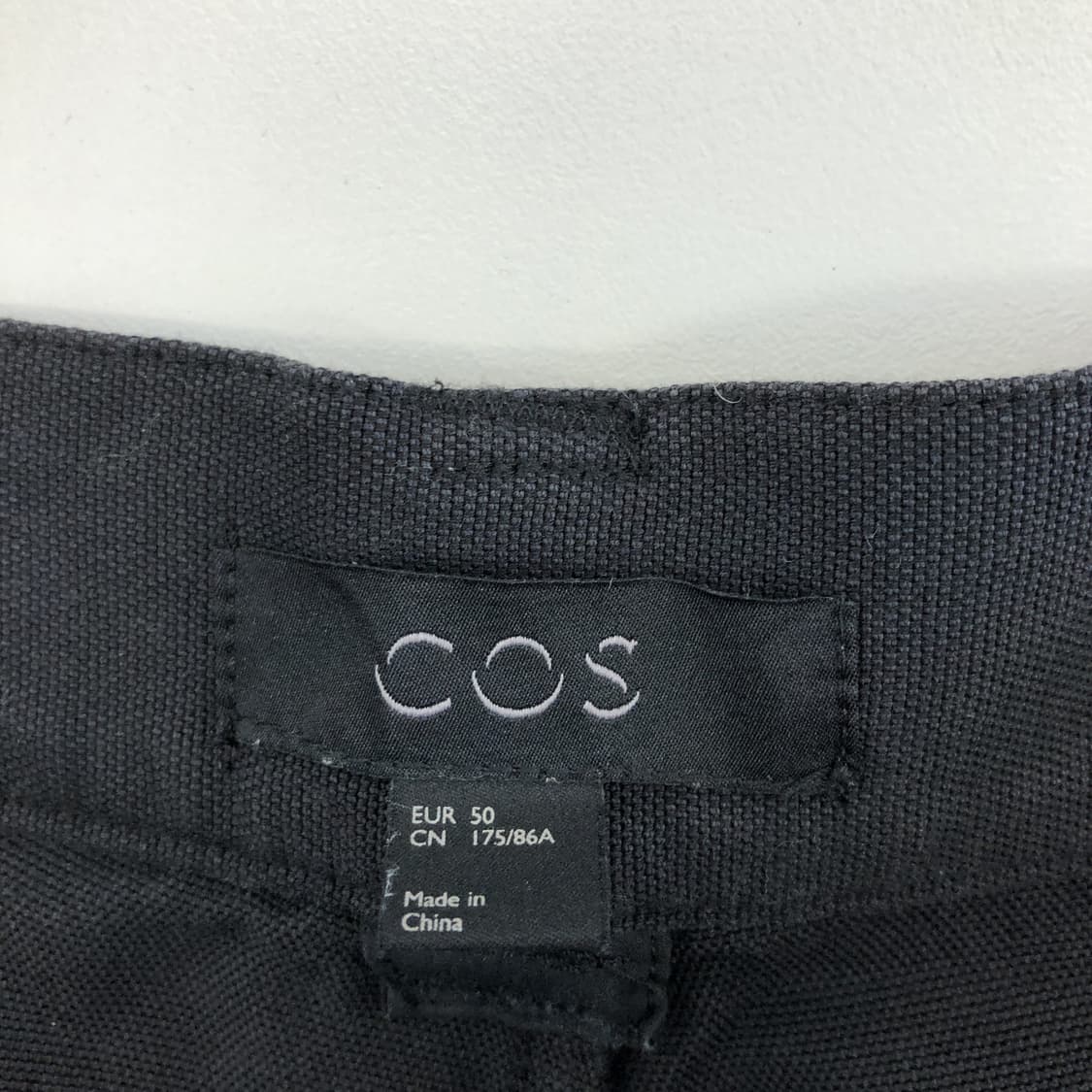 COS 코스 와이드 블랙 치노팬츠 34 인치  상품이미지4