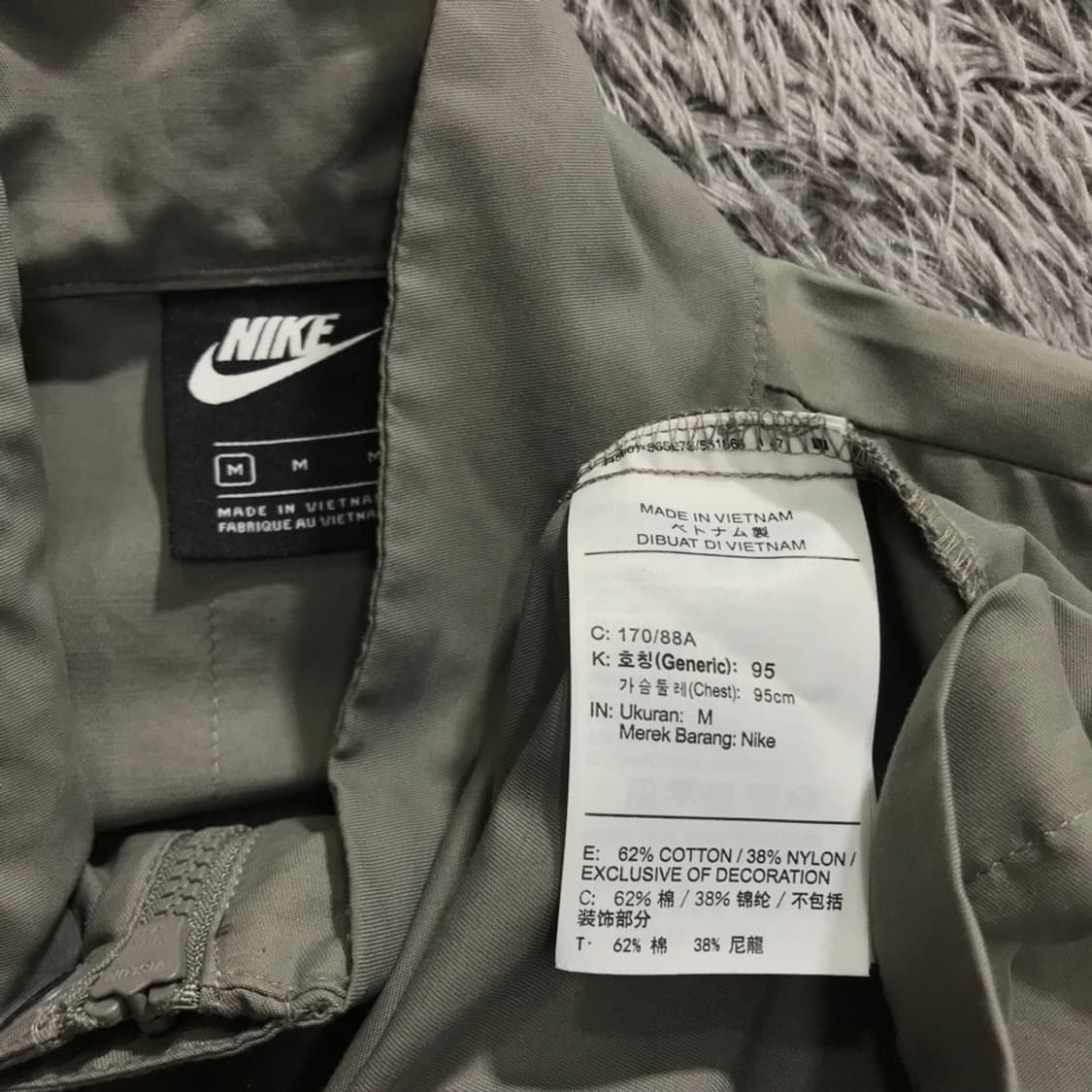 [[M, A급] 나이키(NIKE) 우븐 M65 자켓#290 상품이미지6