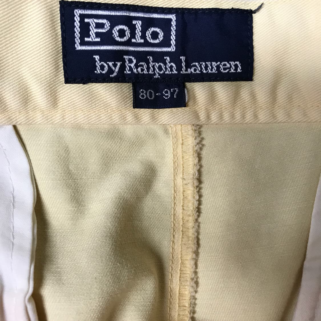 폴로 랄프로렌 치노 팬츠 옐로 80-97 상품이미지6