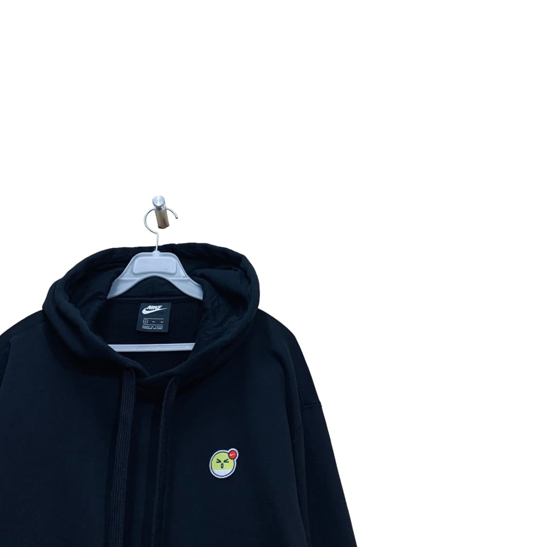 나이키 블랙 캐주얼 풀오버 후드티 상품이미지2