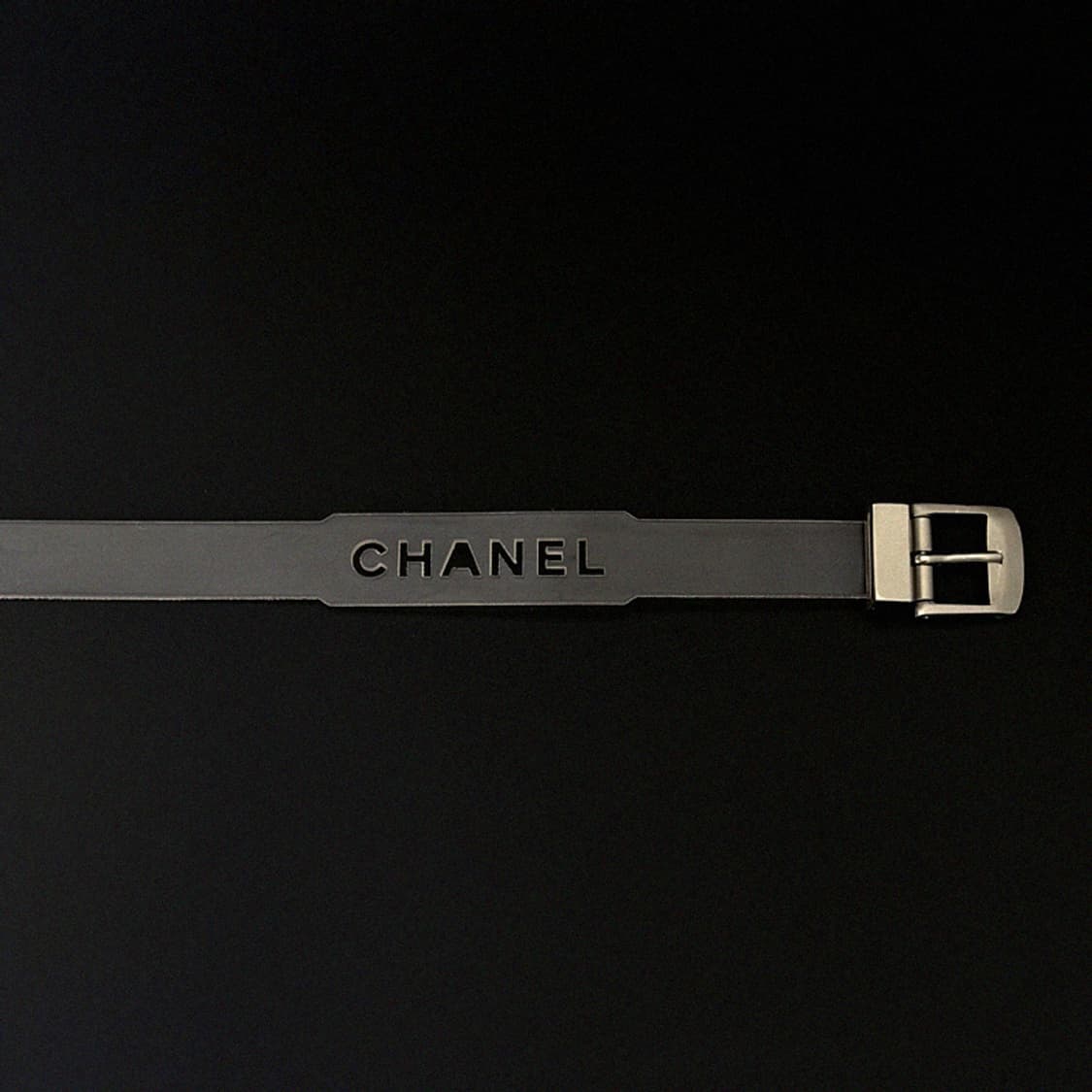 샤넬 99P 클리어 PVC 슬림 벨트 상품이미지4