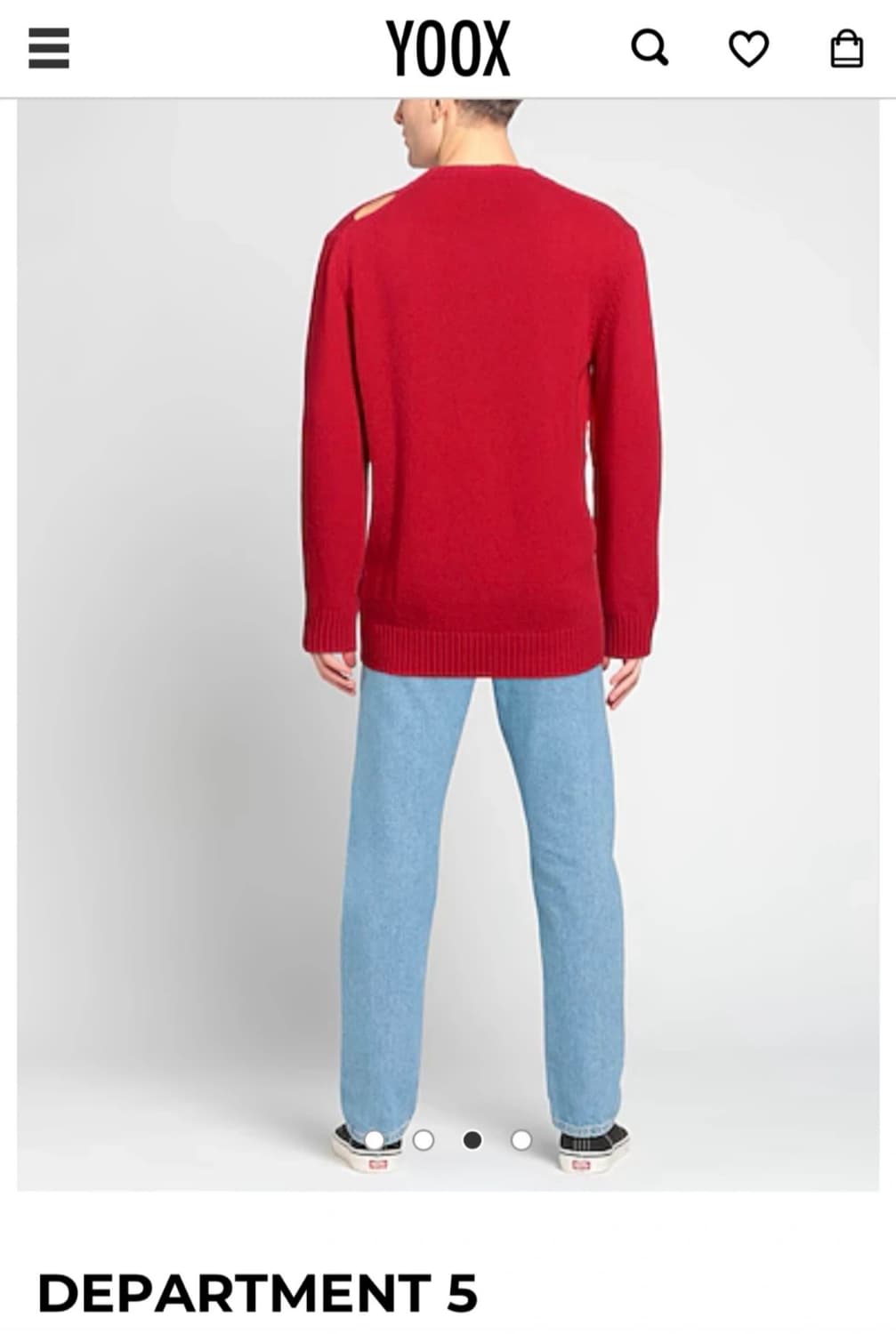 DEPARTMENT FIVE 컷아웃 니트 상품이미지8