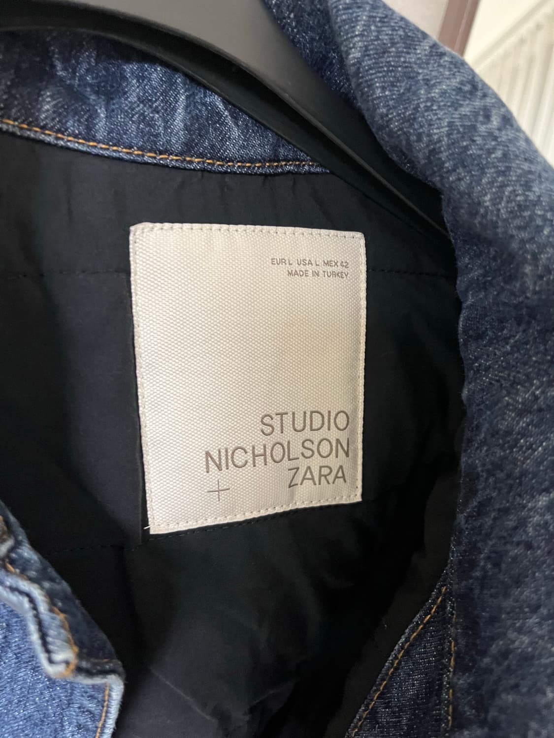 ZARA × STUDIO NICHOLSON 데님 자켓 판매 상품이미지2