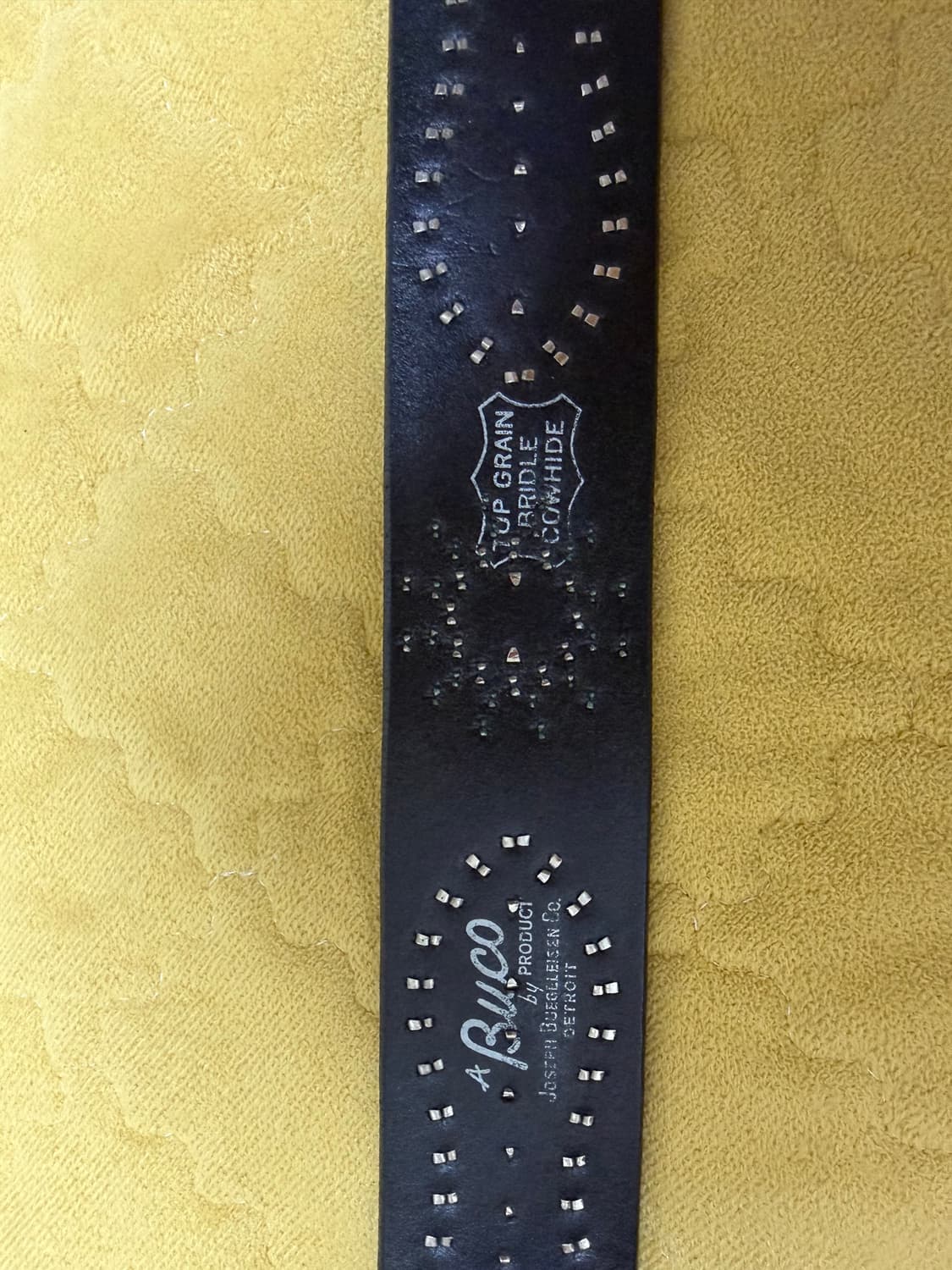 부코 스터드 벨트 32사이즈 상품이미지2