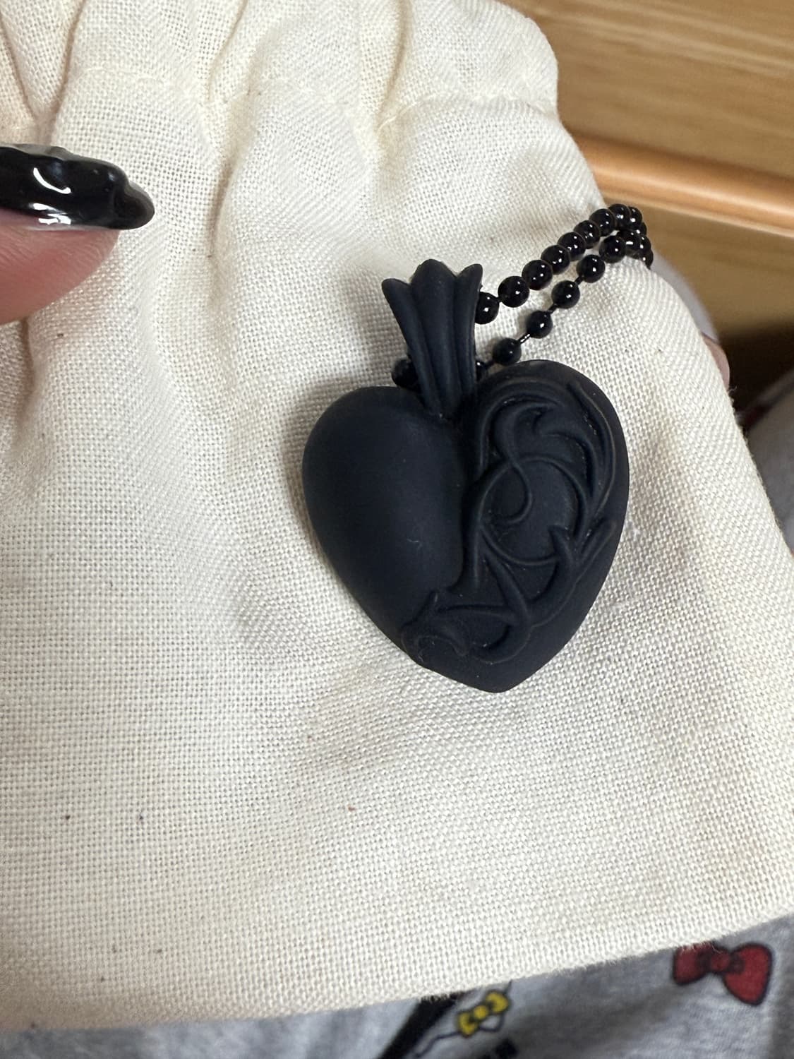 크롬하츠 실리크롬 하트 목걸이 상품이미지3