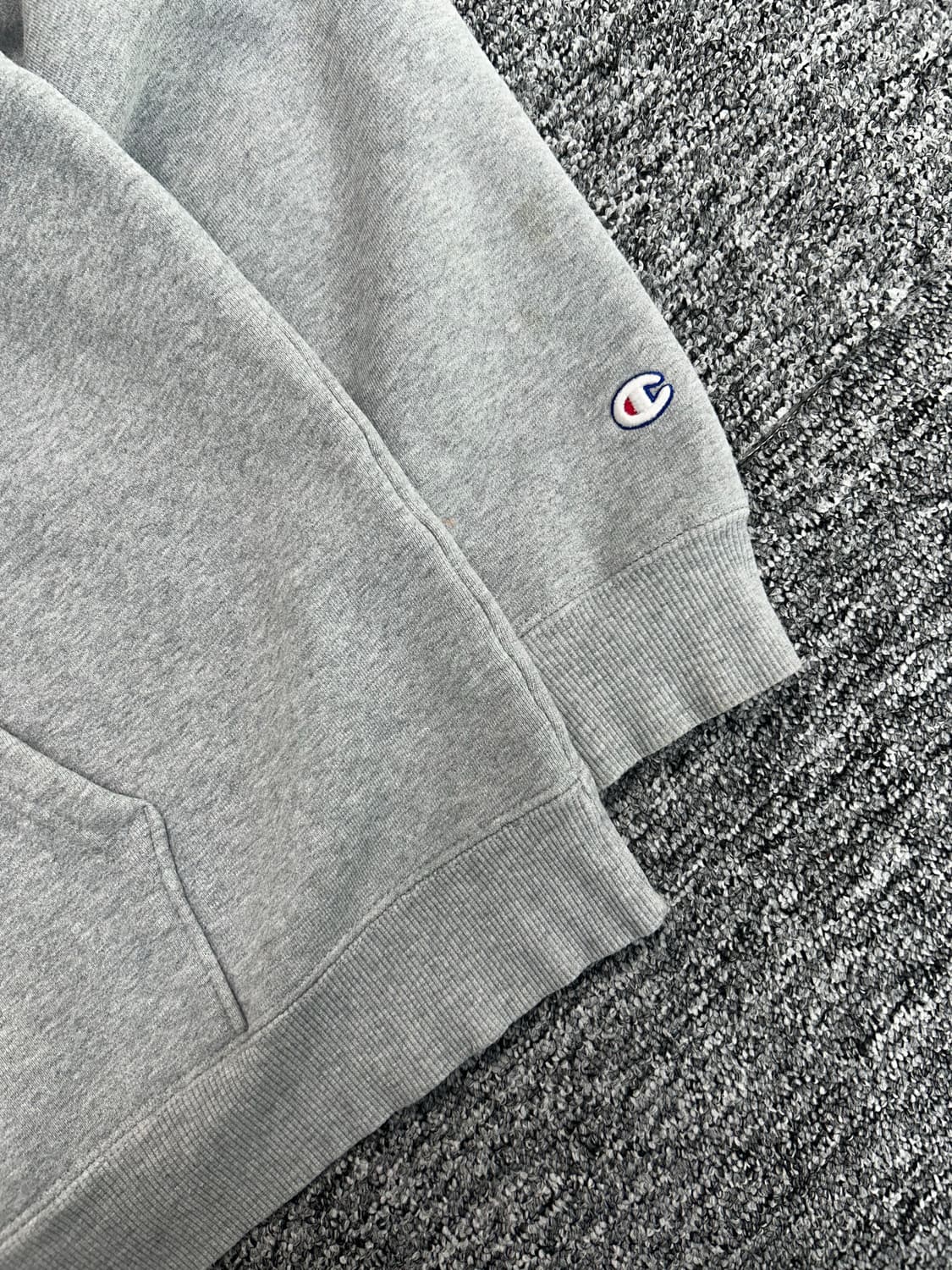 챔피온 빅C로고 그레이 후드티 XL 상품이미지8