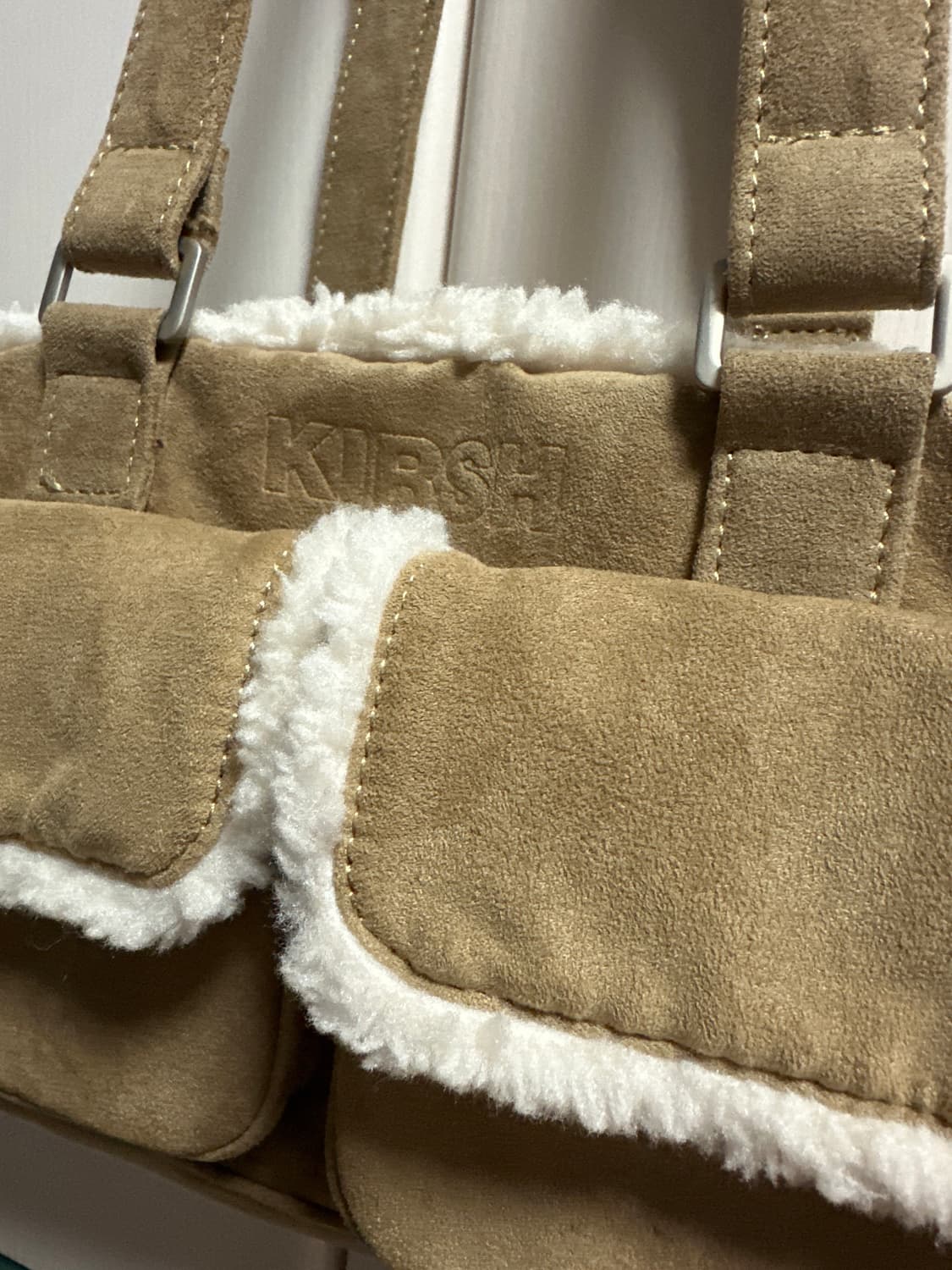 키르시 스웨이드 토트백 상품이미지2