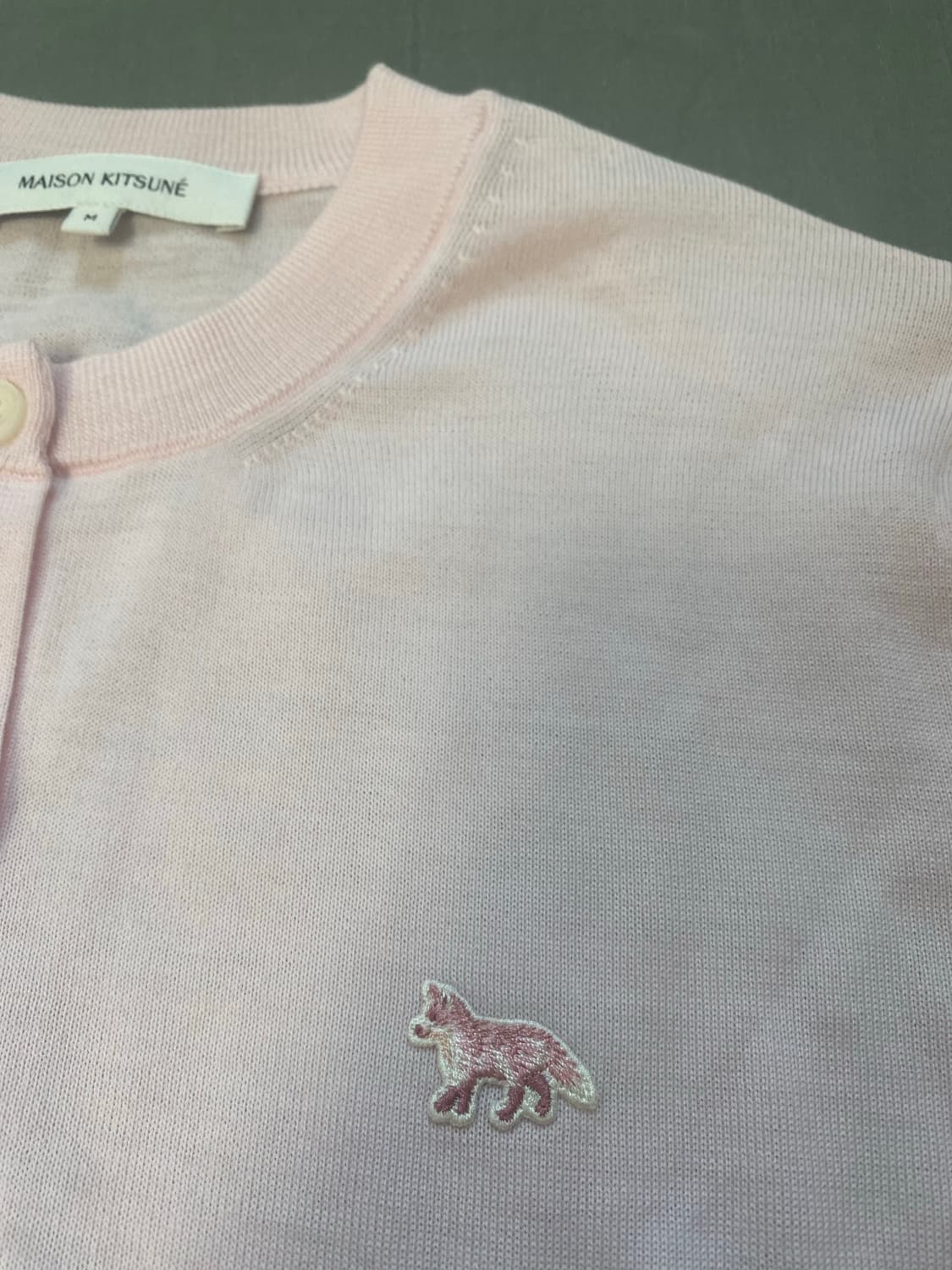 메종키츠네 베이비폭스 여름 가디건  상품이미지2