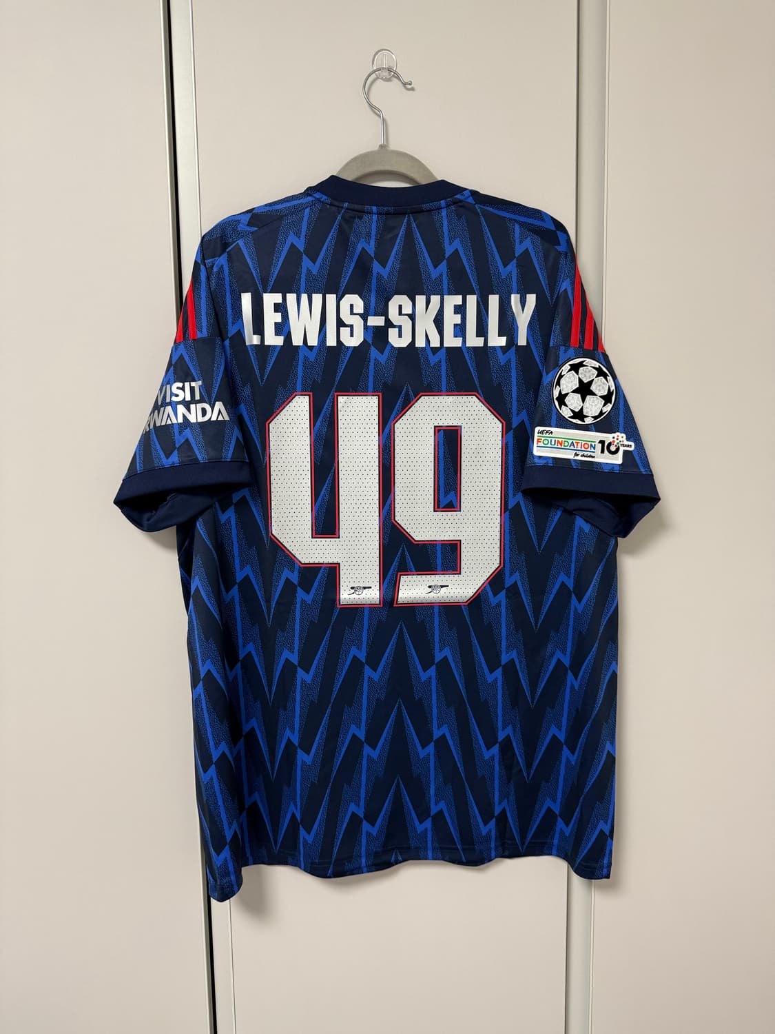 25-26 아스날 어웨이 국내3XL 루이스 스켈리 판매 상품이미지1